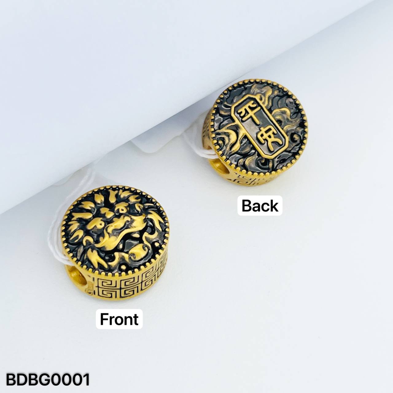 BEAD FESYEN 黑金吊坠