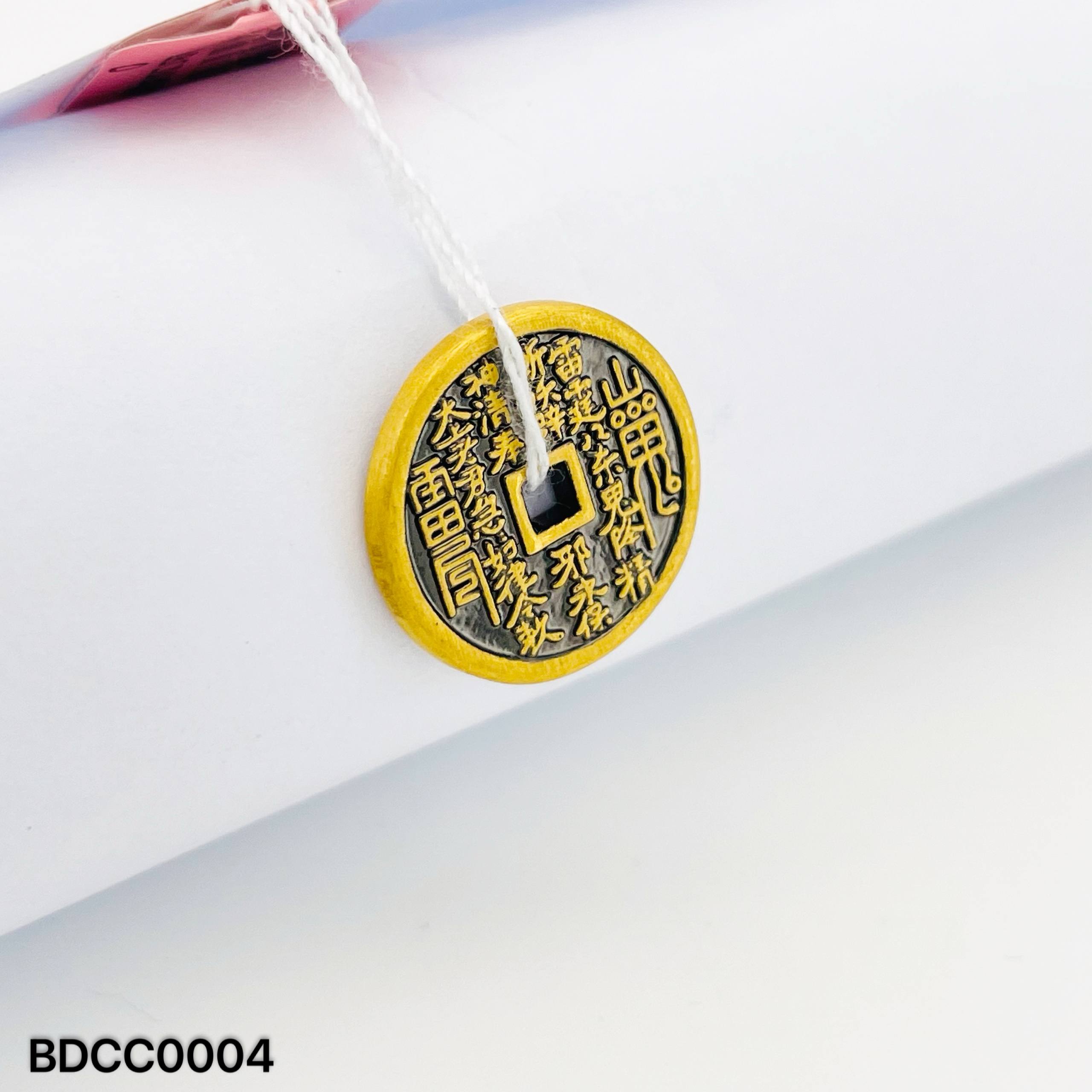BEAD COPPER COIN 山鬼花钱吊坠