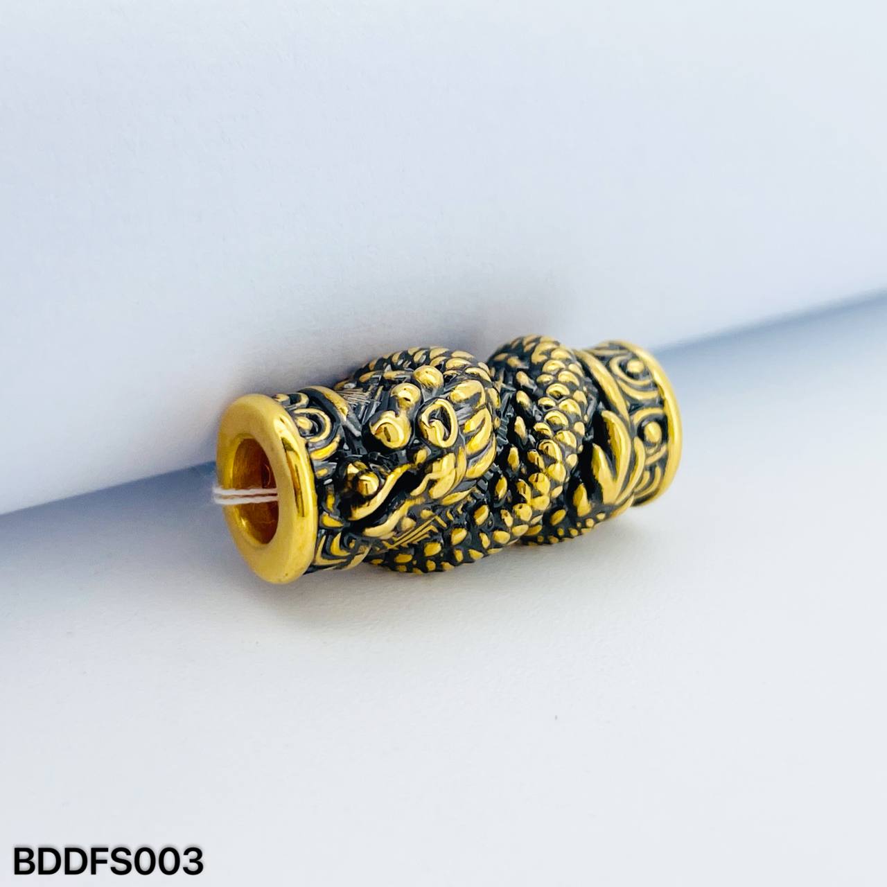 BEAD DRAGON FESYEN 黑金龙柱隔离珠