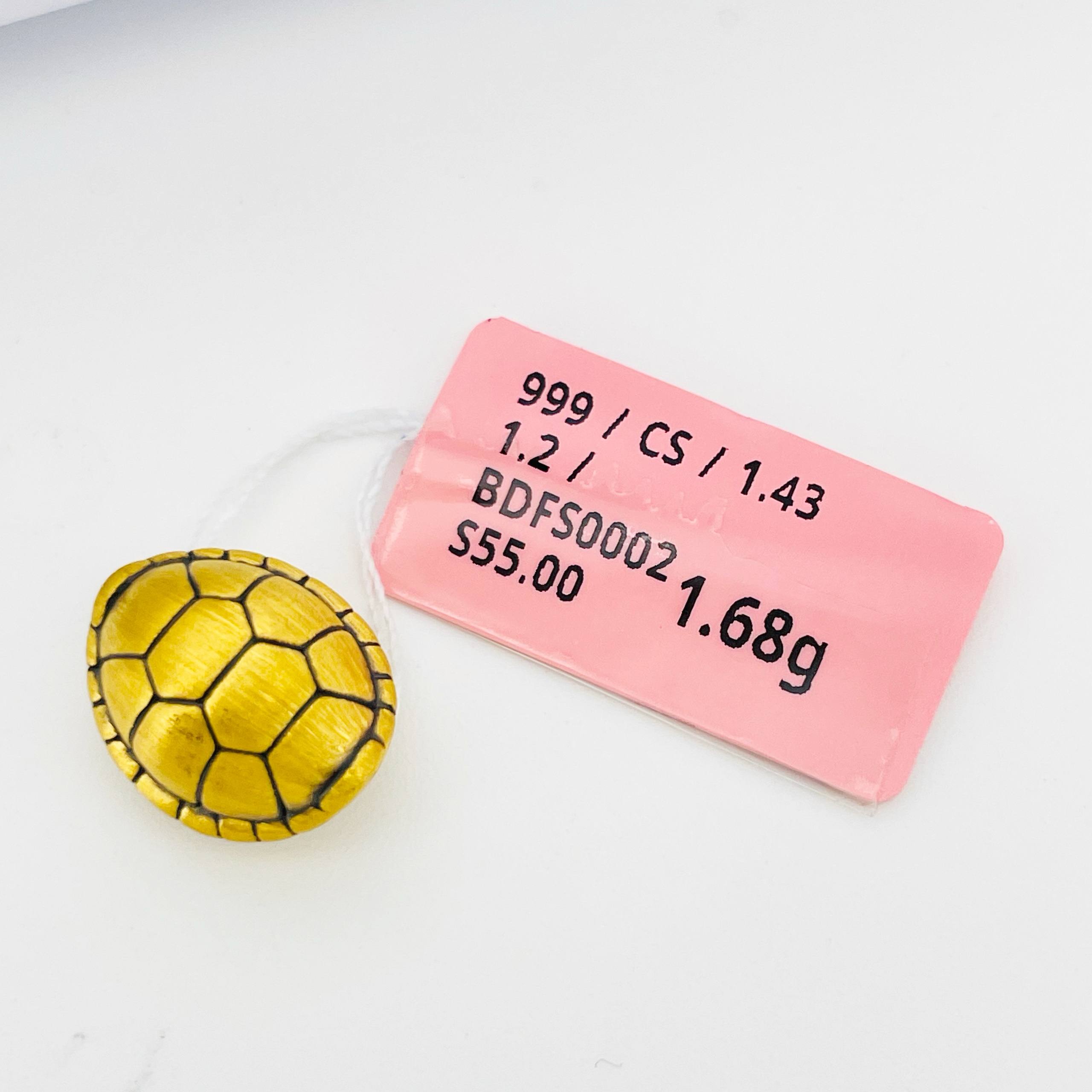 BEAD FESYEN 黑金金龟壳隔离珠