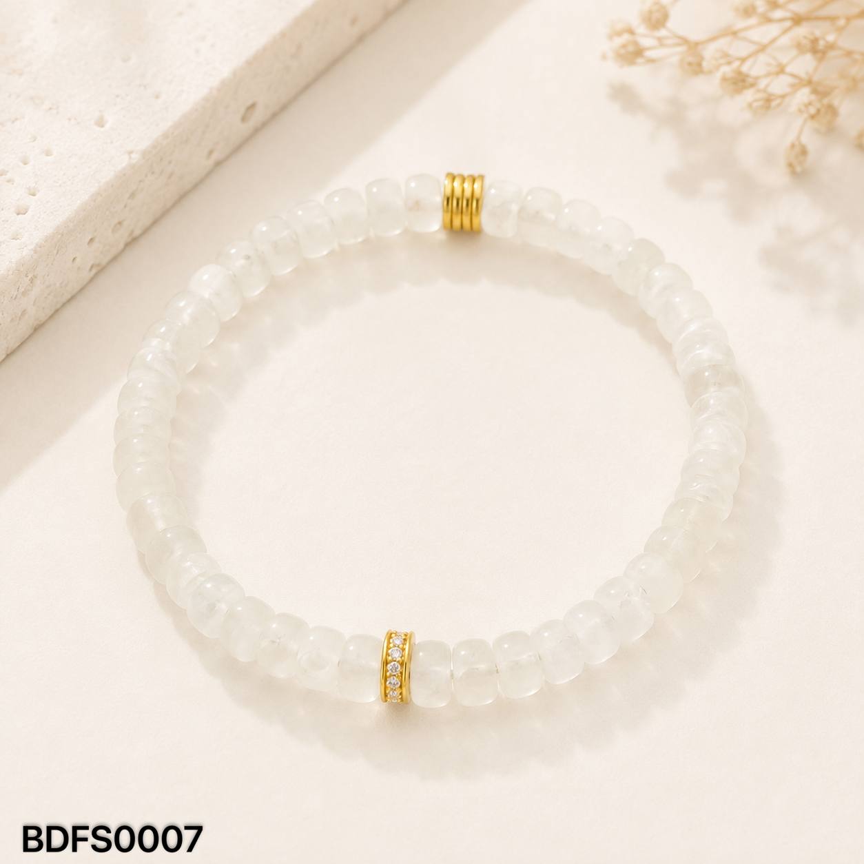 BEAD FESYEN 足金古法吊坠 （手串）