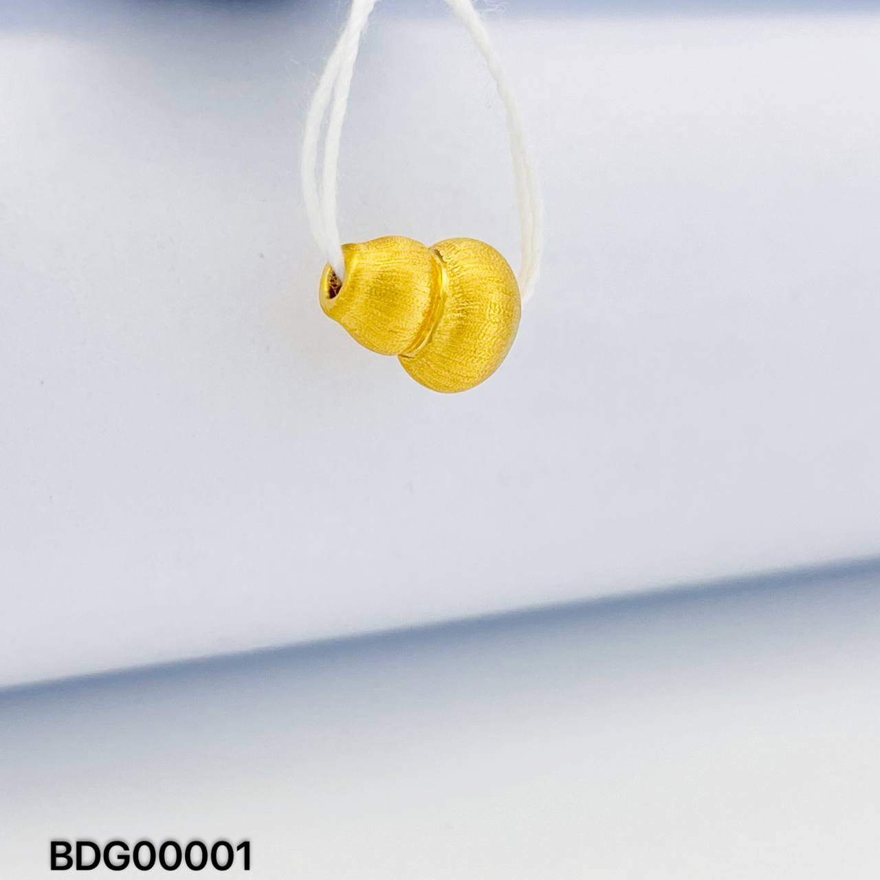 BEAD GOURD 足金拉丝葫芦吊坠
