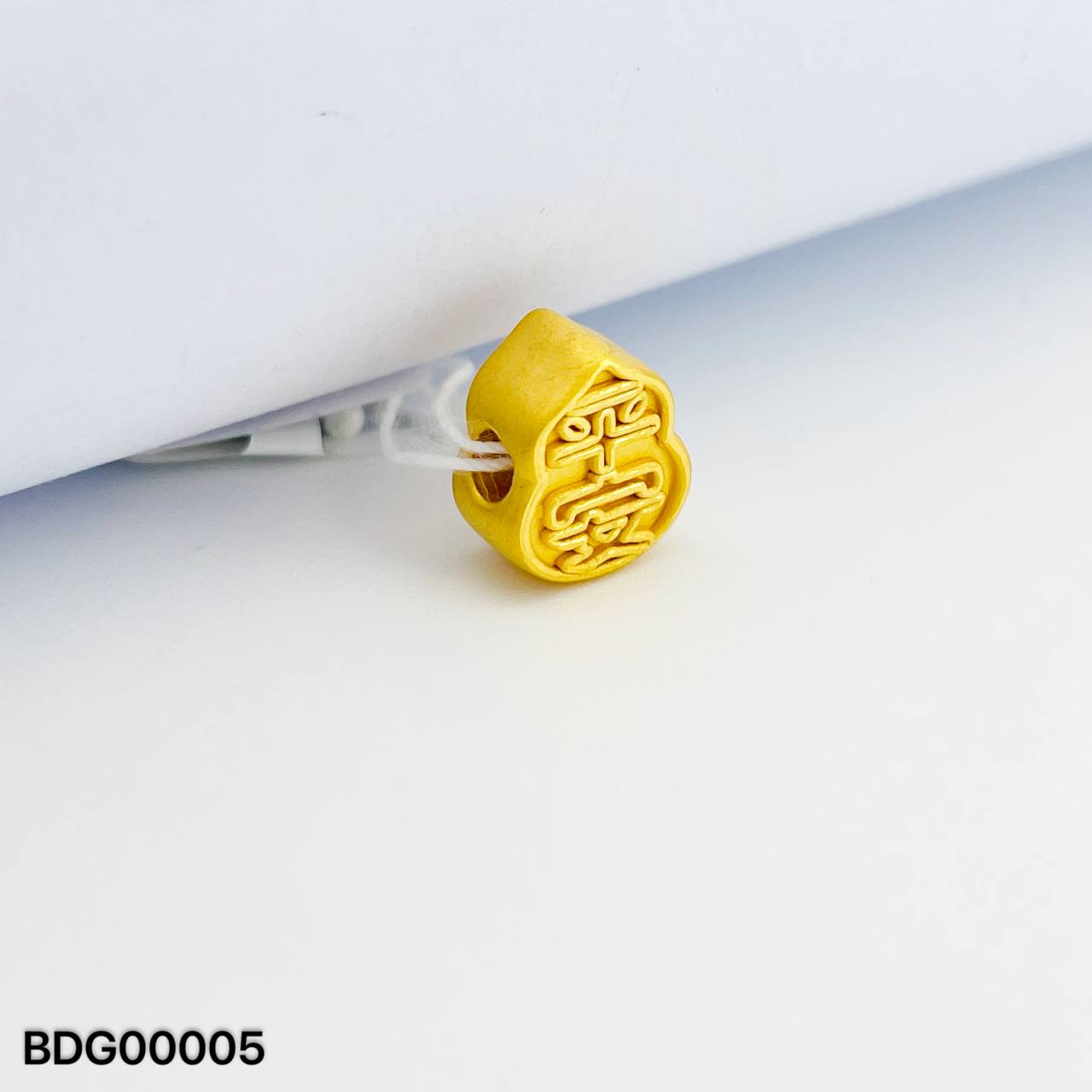 BEAD GOURD 足金葫芦隔离珠吊坠