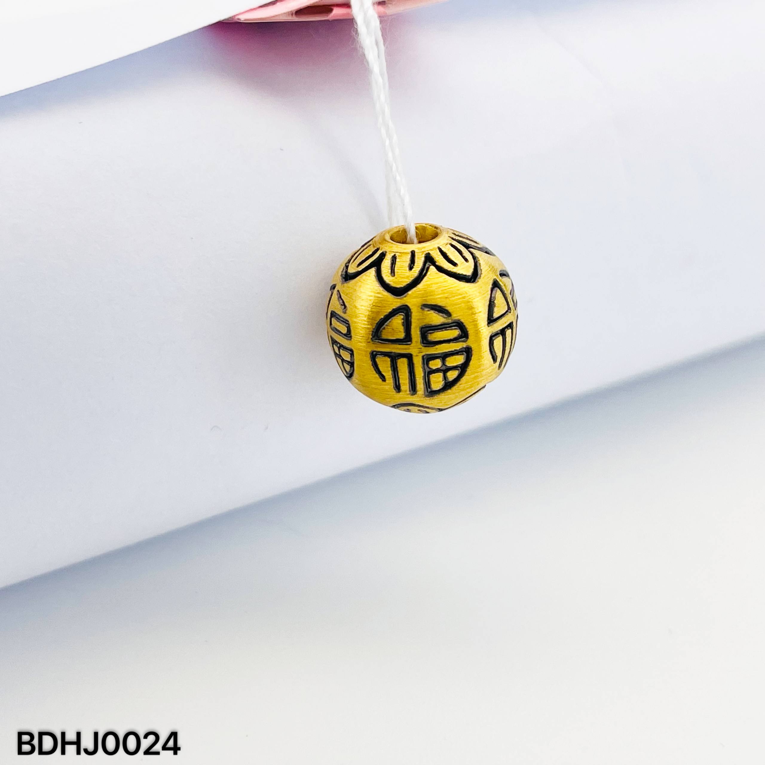 BEAD FESYEN 黑金福字隔离珠