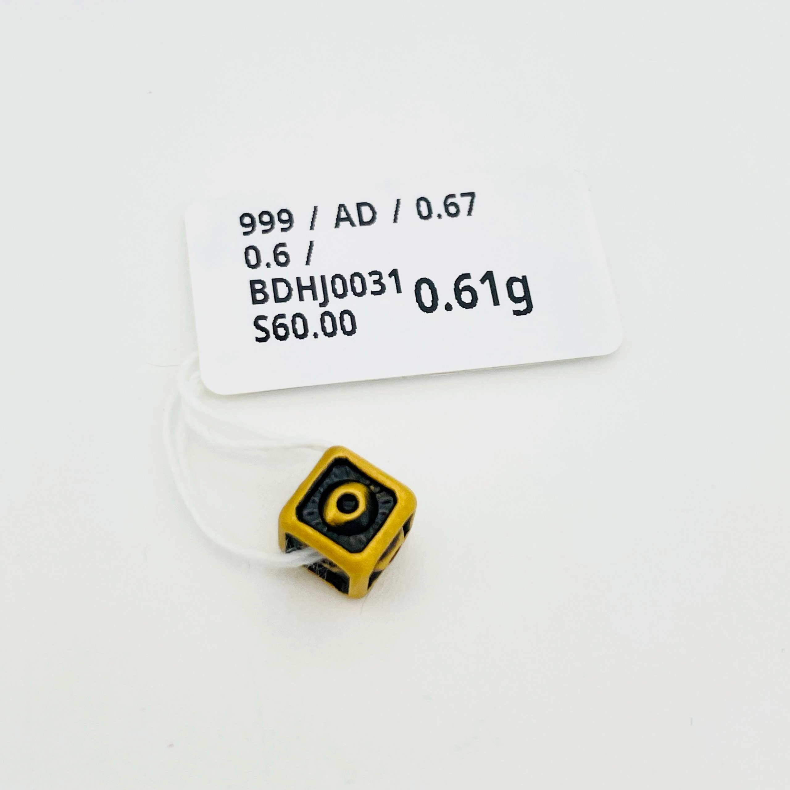 BEAD FESYEN 黑金隔离珠