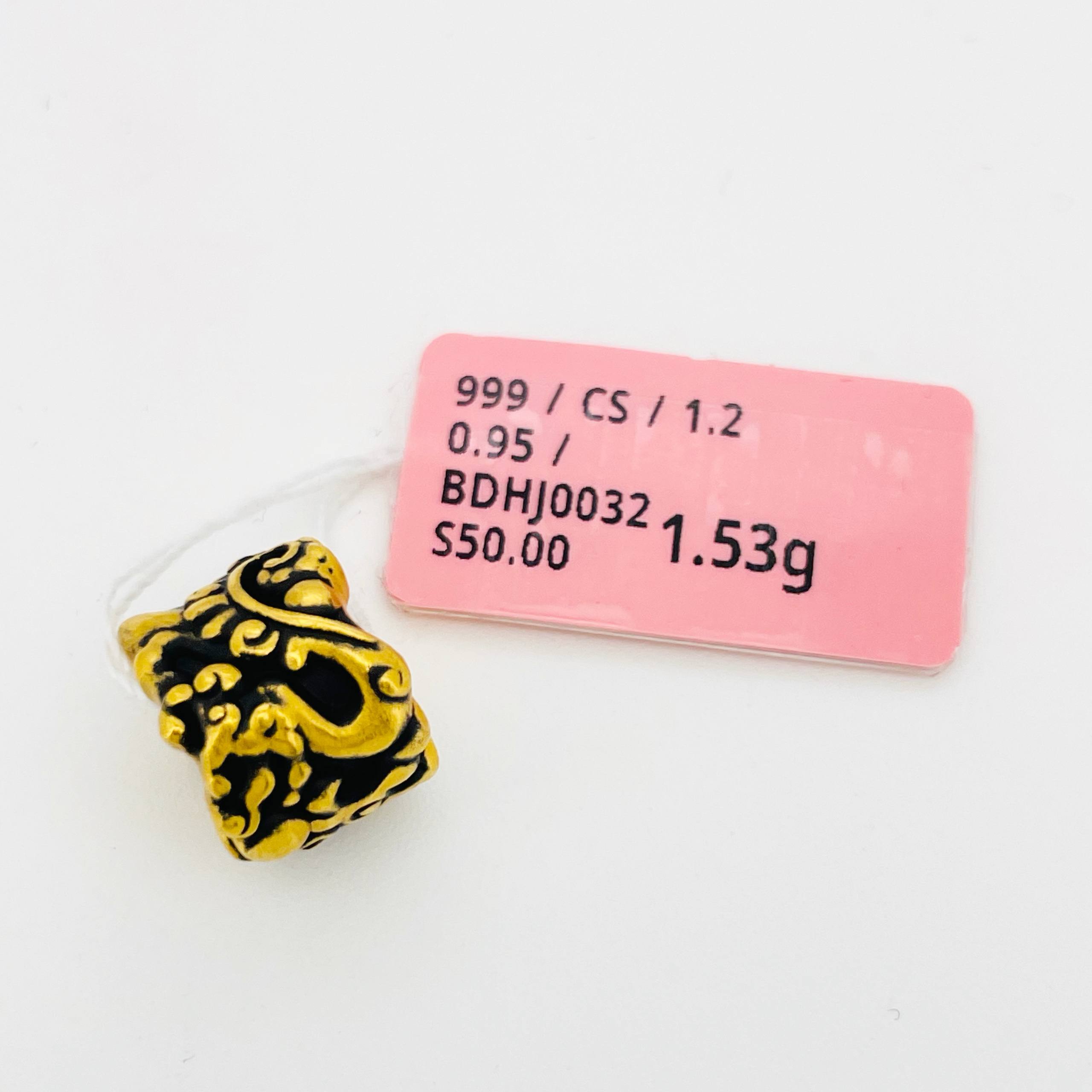 BEAD FESYEN 黑金隔离珠