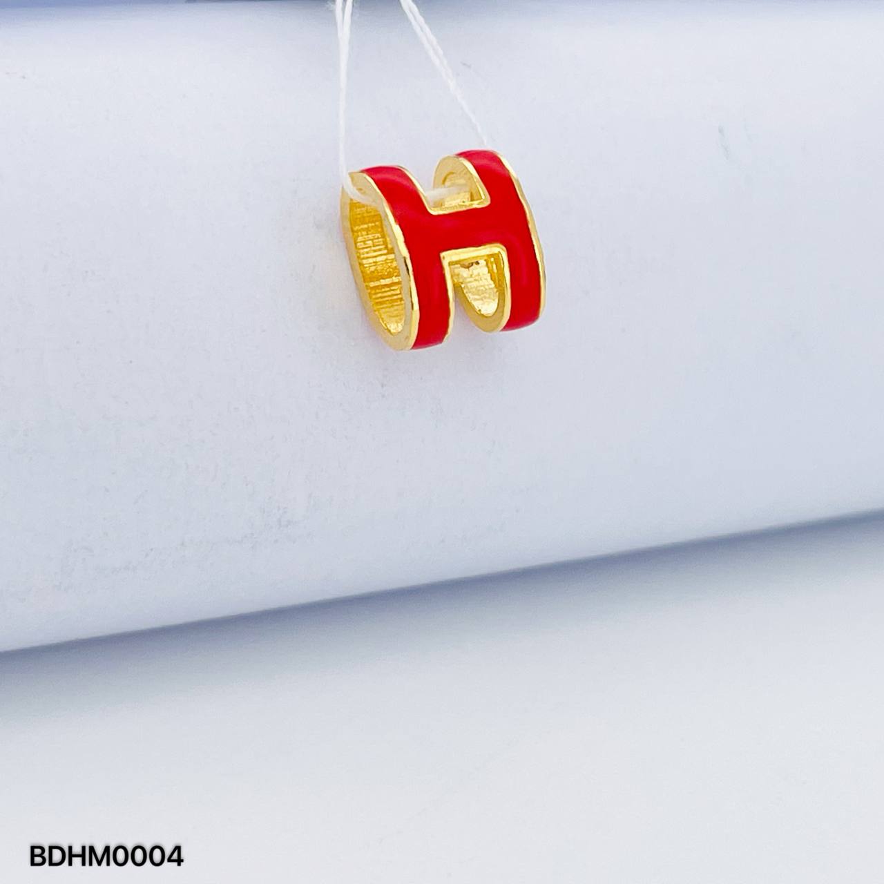 BEAD HERMES RED 红色爱马仕隔离珠吊坠