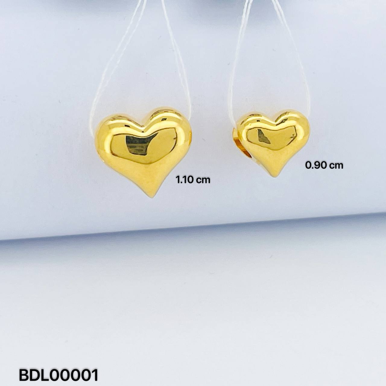 BEAD LOVE 硬金爱心隔离珠吊坠