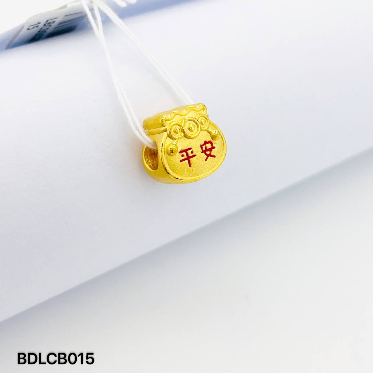 BEAD LUCKY BAG 足金福袋隔离珠吊坠