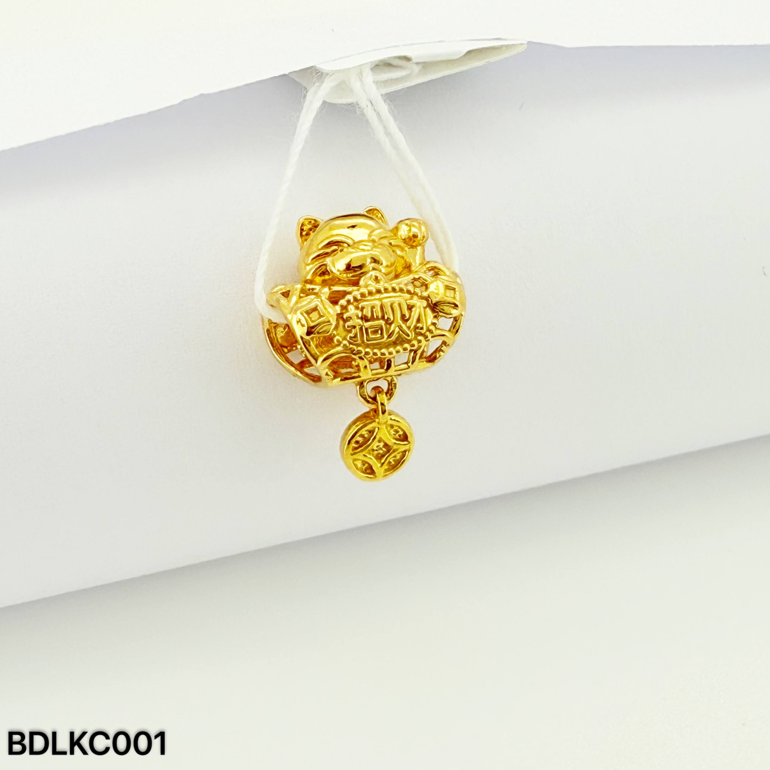 BEAD LUCKY CAT 招财猫吊坠