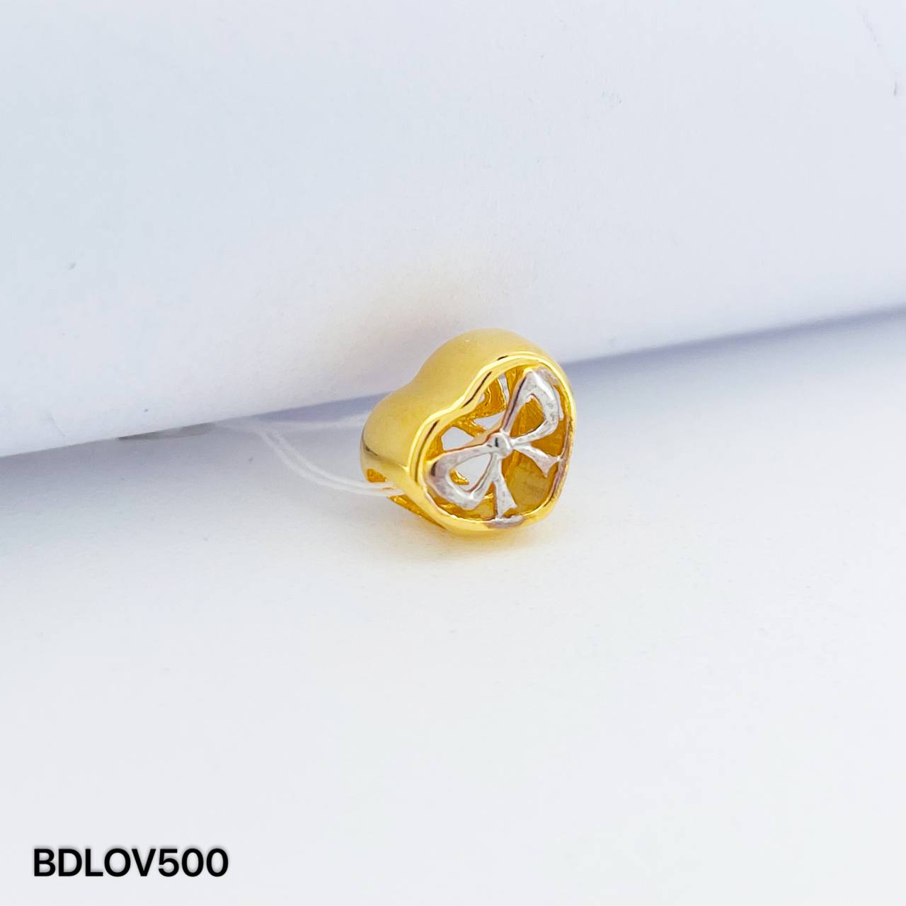 BEAD LOVE 2C 爱心隔离珠吊坠
