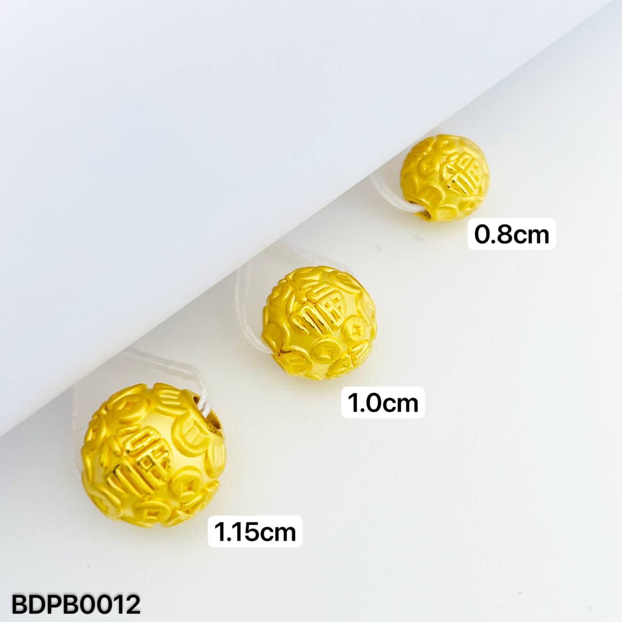 BEAD PIXIU BALL 福字貔貅珠吊坠