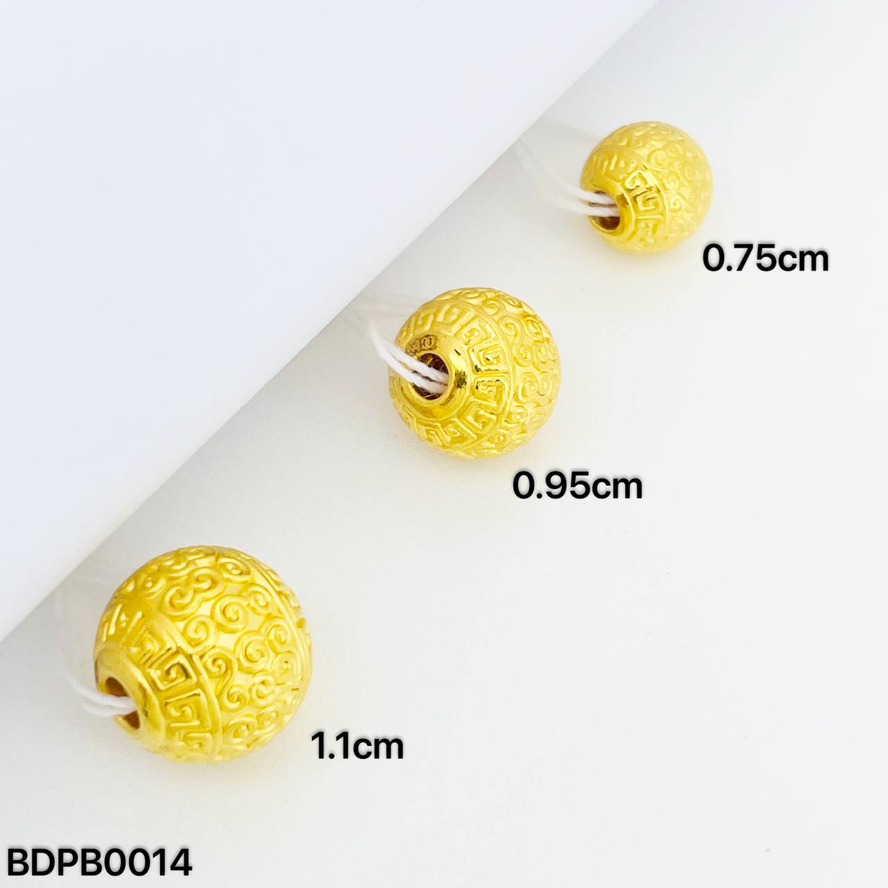 BEAD PIXIU BALL 祥云貔貅珠吊坠