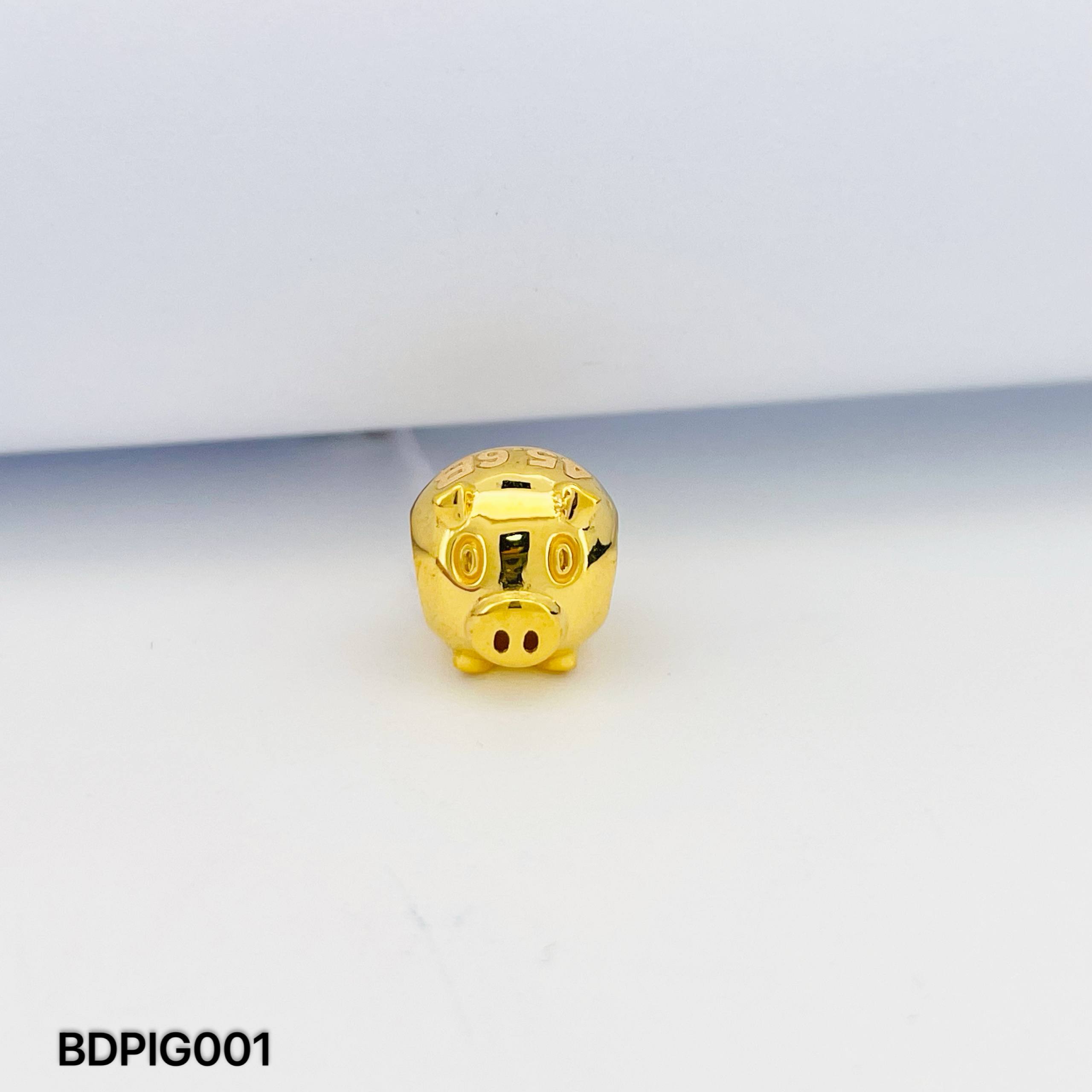 BEAD PIGLET 小猪隔离珠吊坠