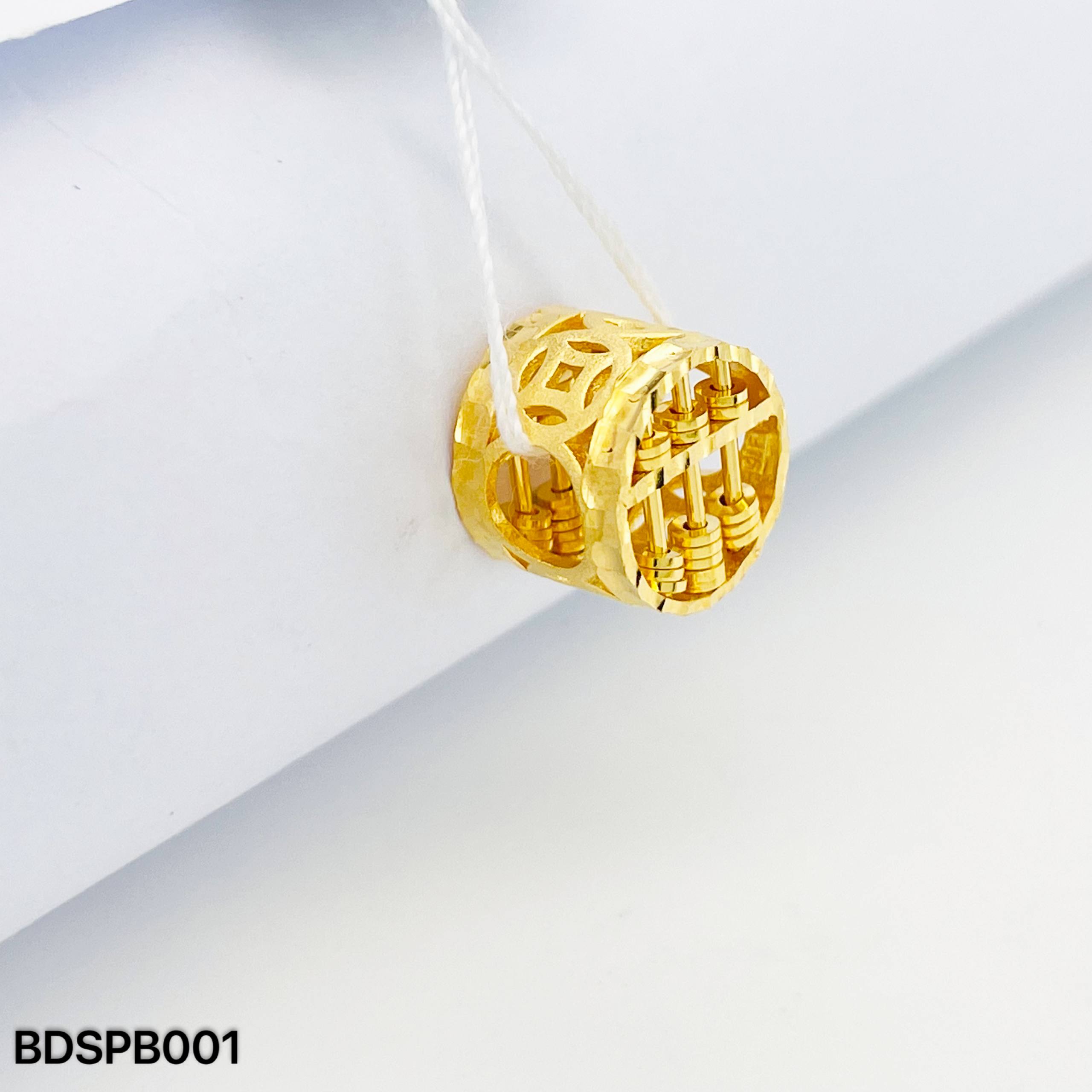 BEAD SEMPOA BULAT 圆形造型算盘吊坠