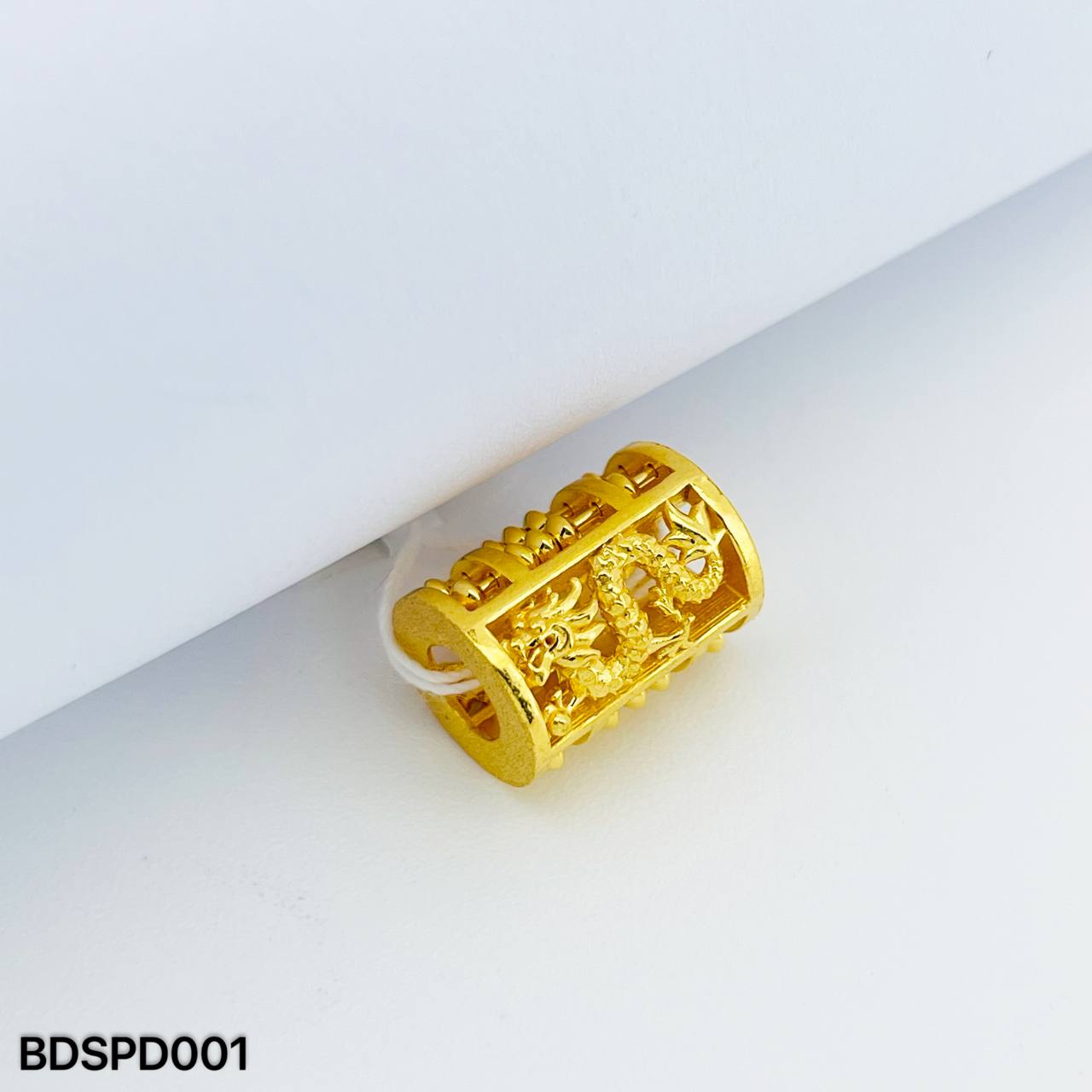 BEAD SEMPOA DRAGON 龙算盘吊坠