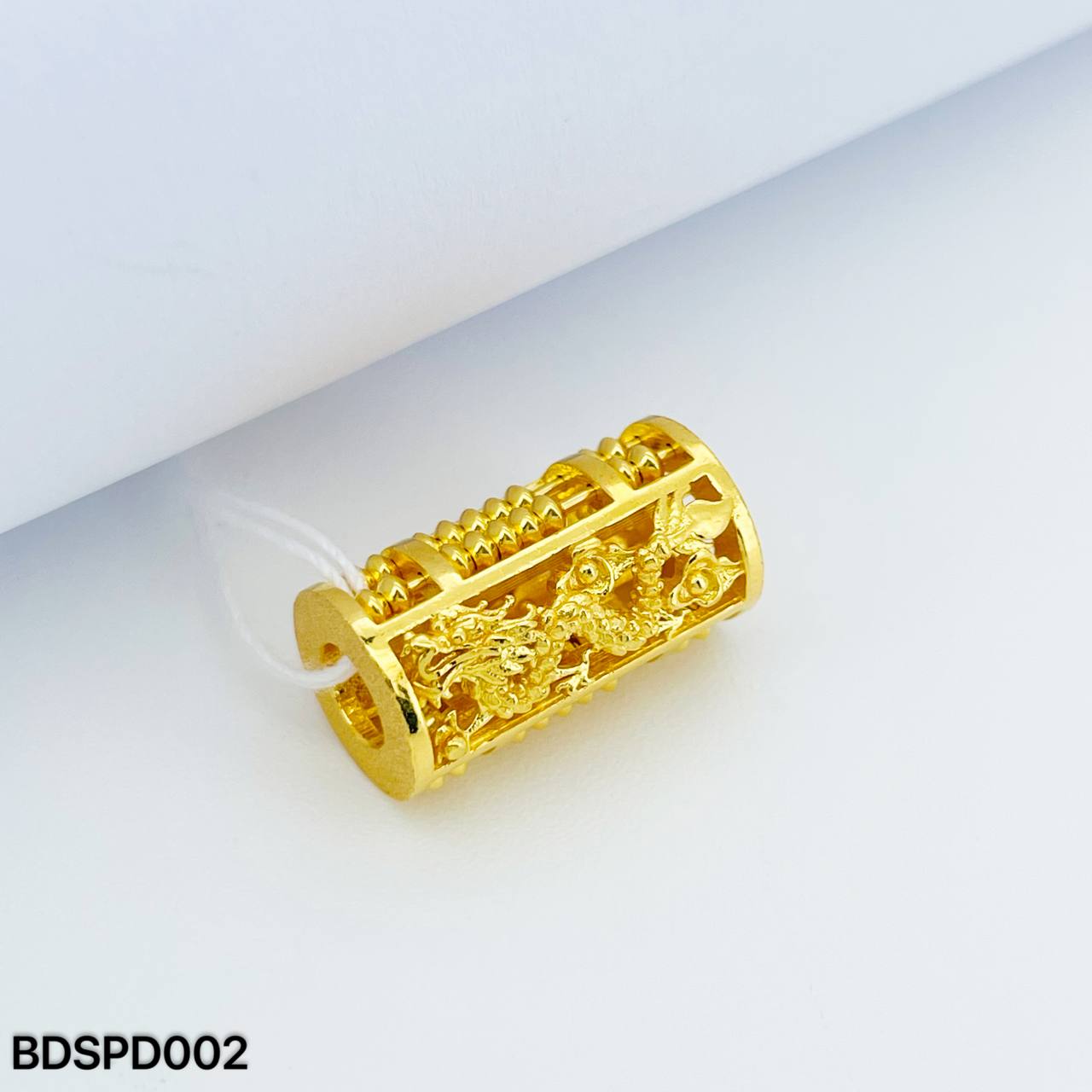 BEAD SEMPOA DRAGON 龙算盘吊坠