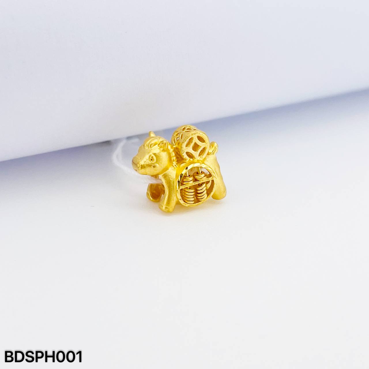 BEAD SEMPOA HORSE 马上有钱算盘吊坠