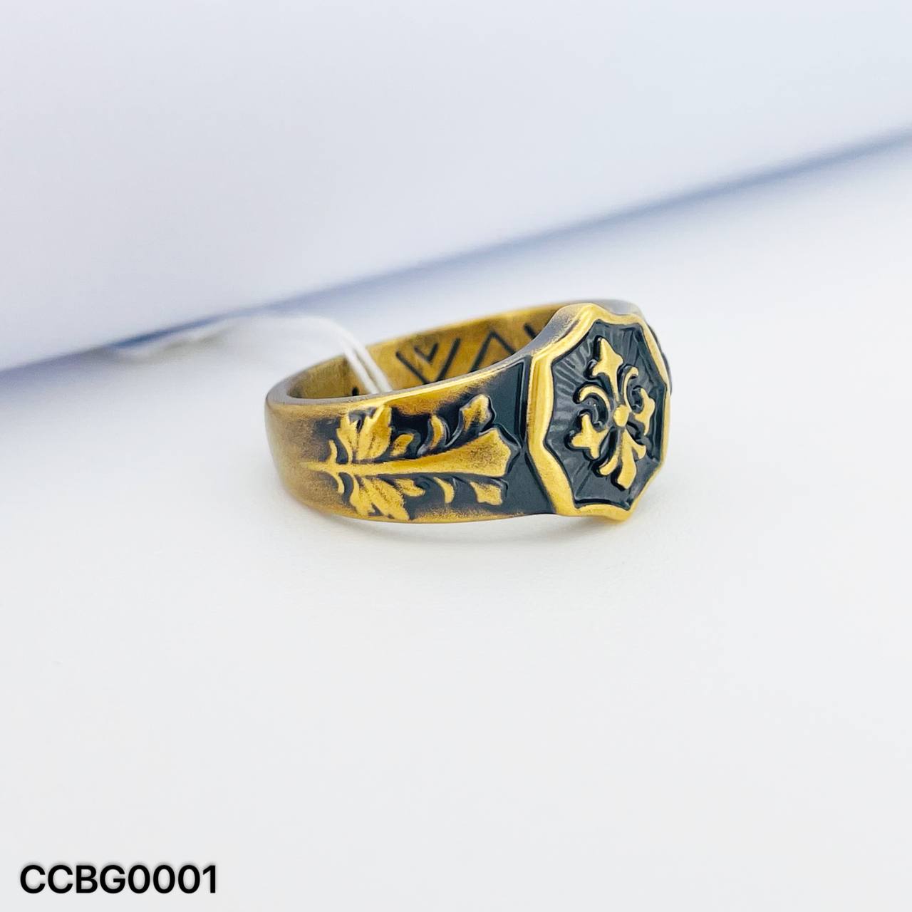 CC BLACK GOLD 黑金戒指