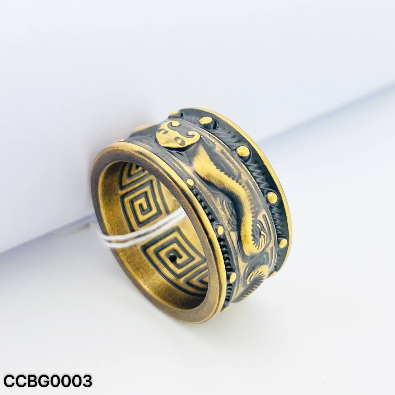 CC BLACK GOLD 黑金戒指