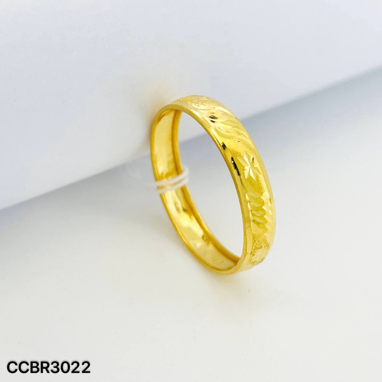 CC BULAT ROTAN 素圈戒指