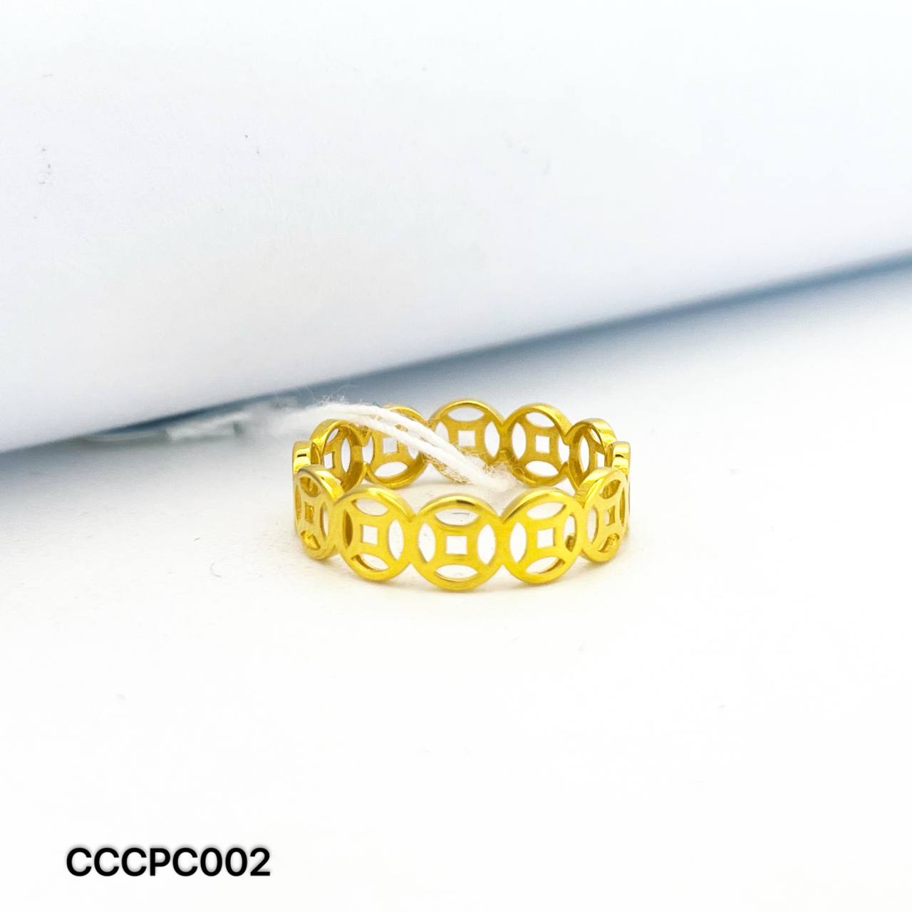CC COPPER COIN 铜钱戒指