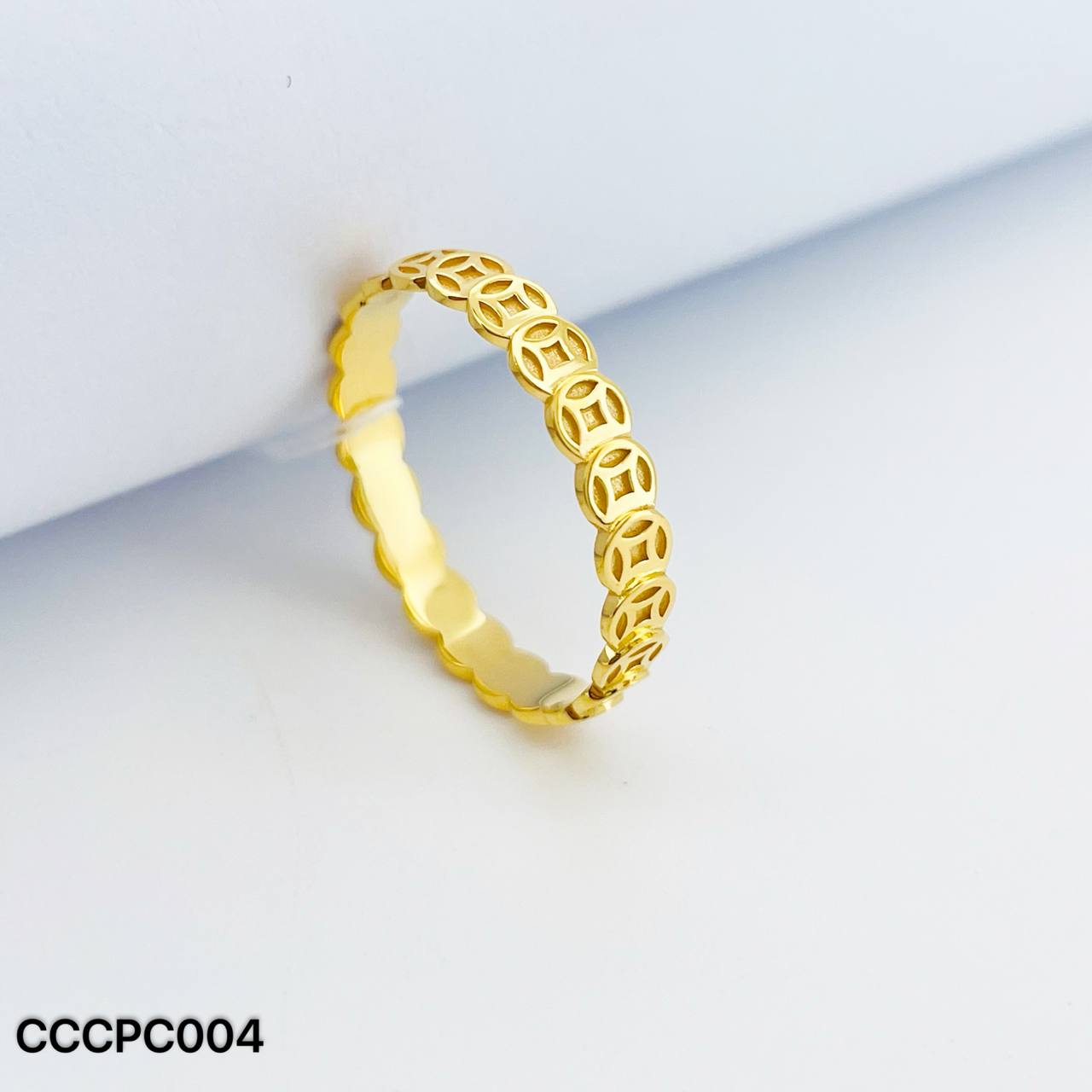 CC COPPER COIN 铜钱戒指