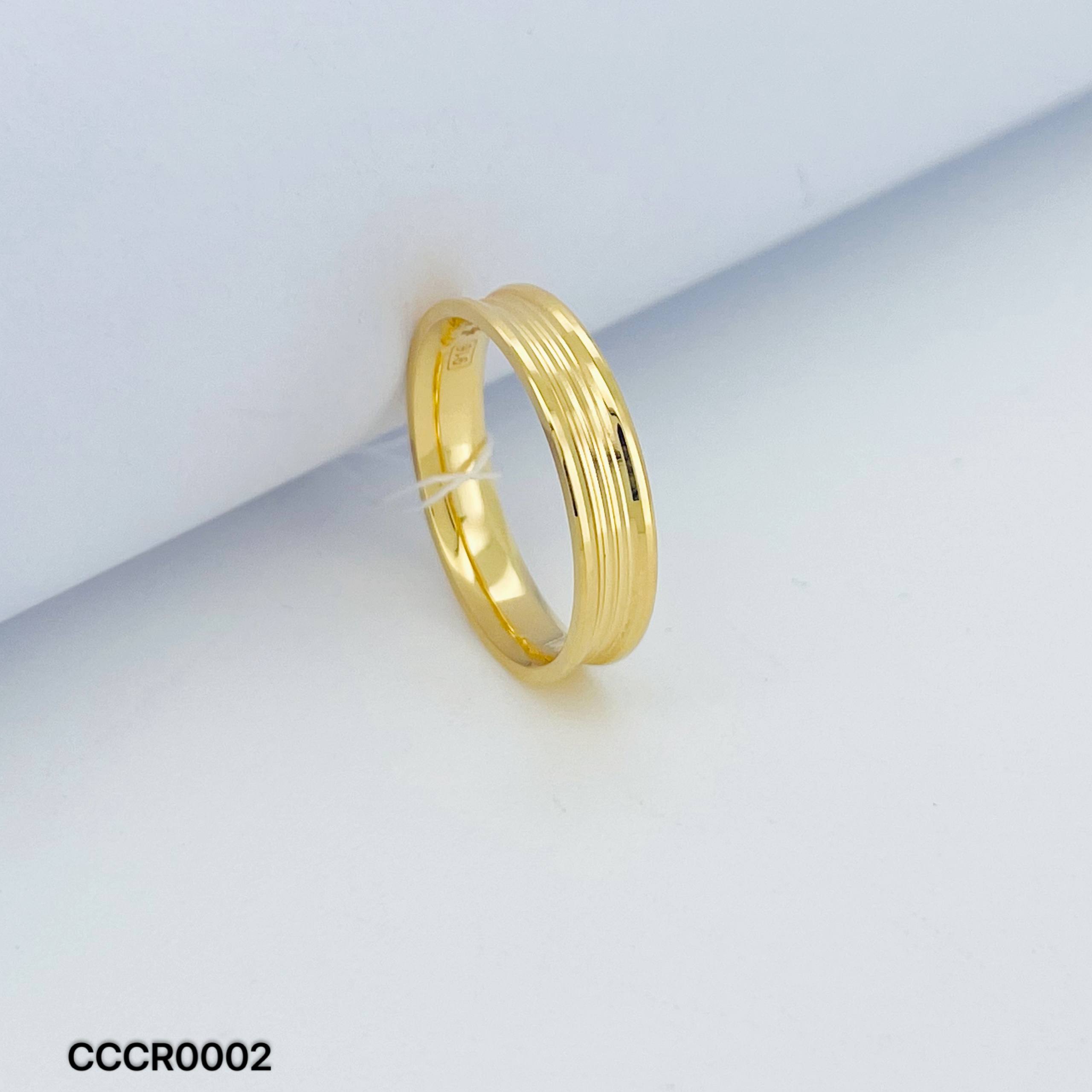 CC COMFORT RING (ITALIA) 条纹戒指
