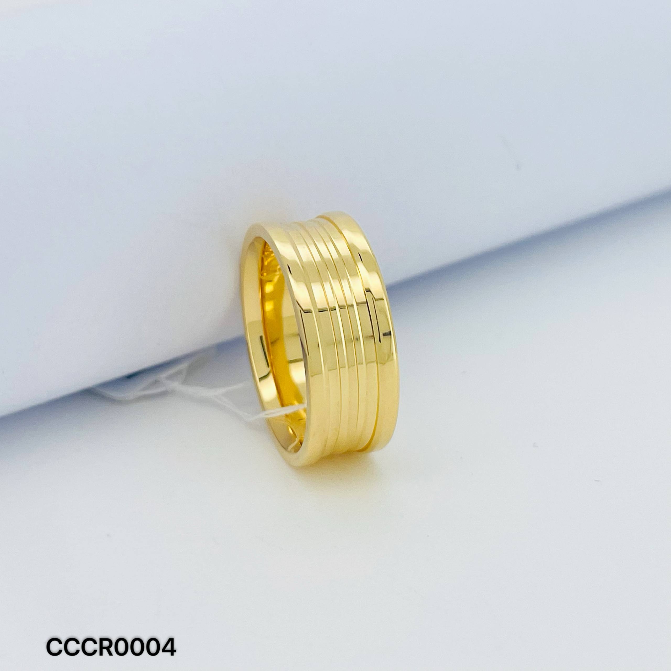CC COMFORT RING (ITALIA) 条纹戒指