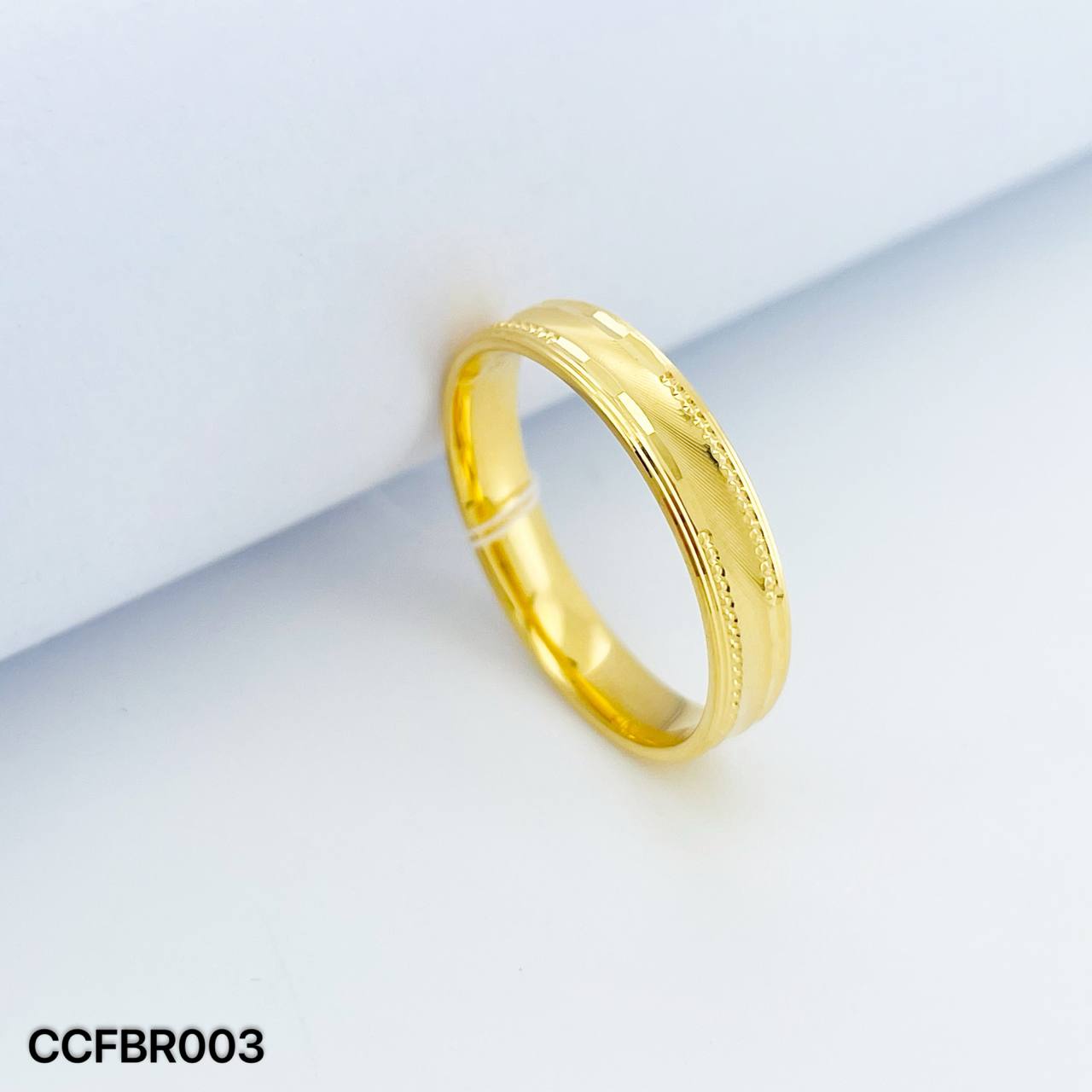 CC FESYEN BULAT ROTAN 素圈戒指