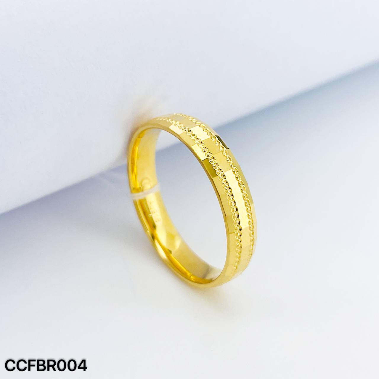 CC FESYEN BULAT ROTAN 素圈戒指