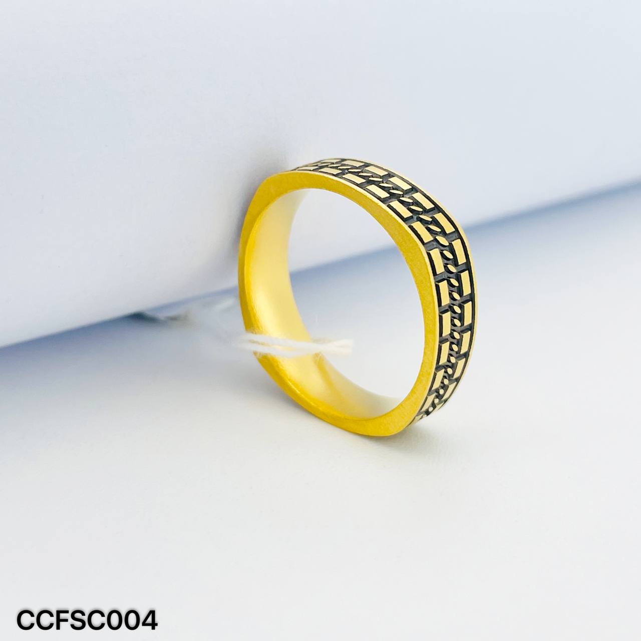 CINCIN FESYEN CHINA 足金黑金戒指