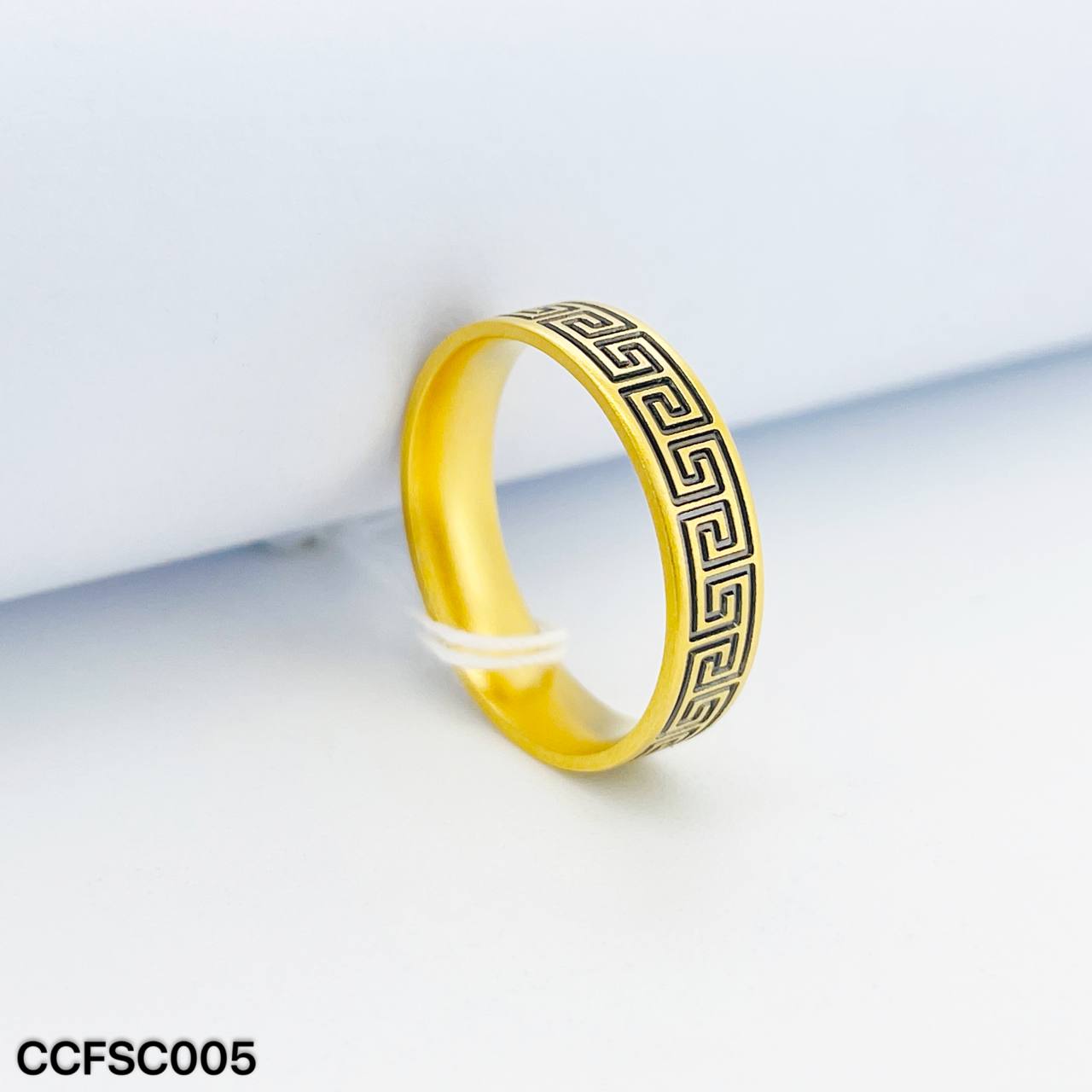 CINCIN FESYEN CHINA 足金黑金戒指