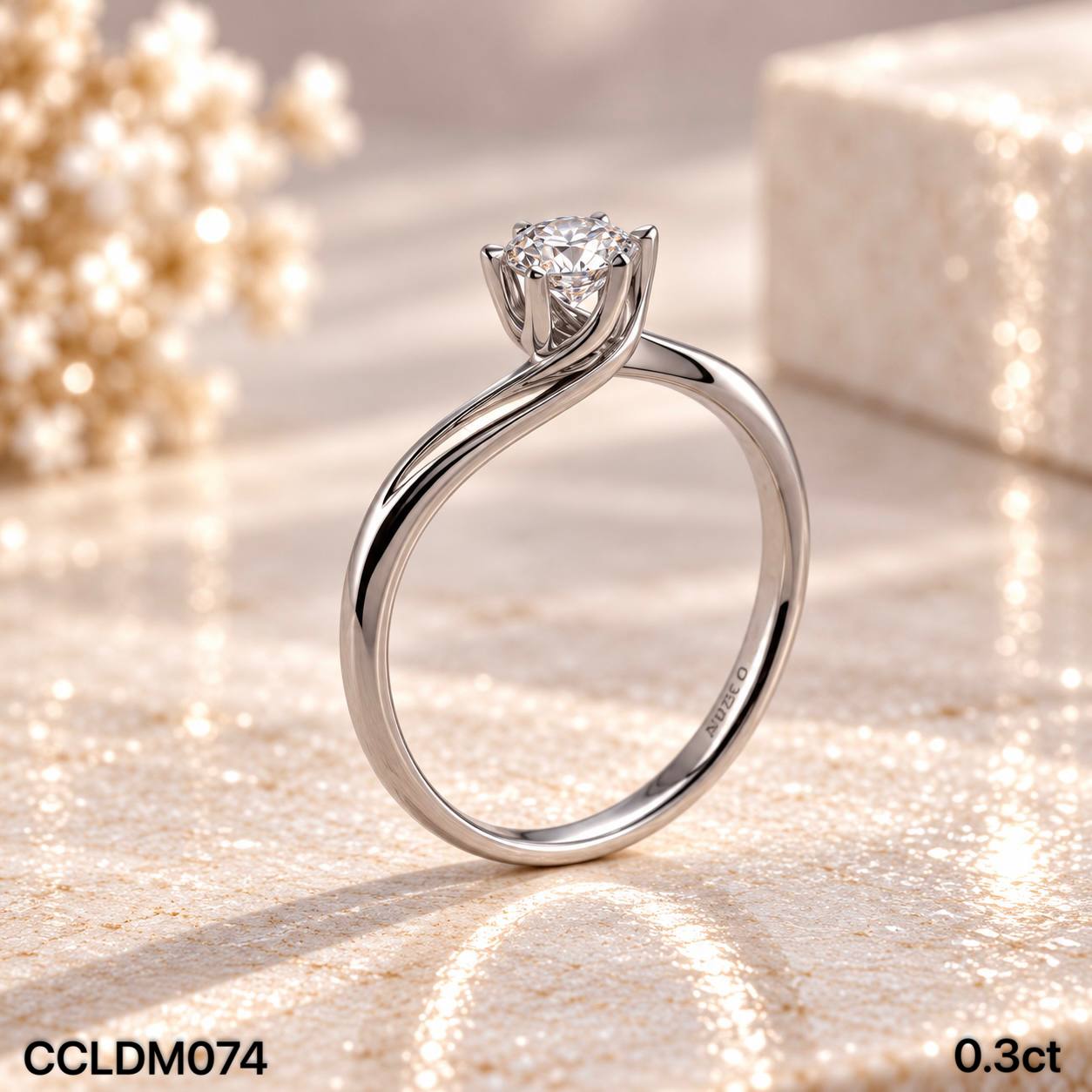 CC LAB GROWN DIAMOND 经典款六爪培育钻戒 thumbnail 10