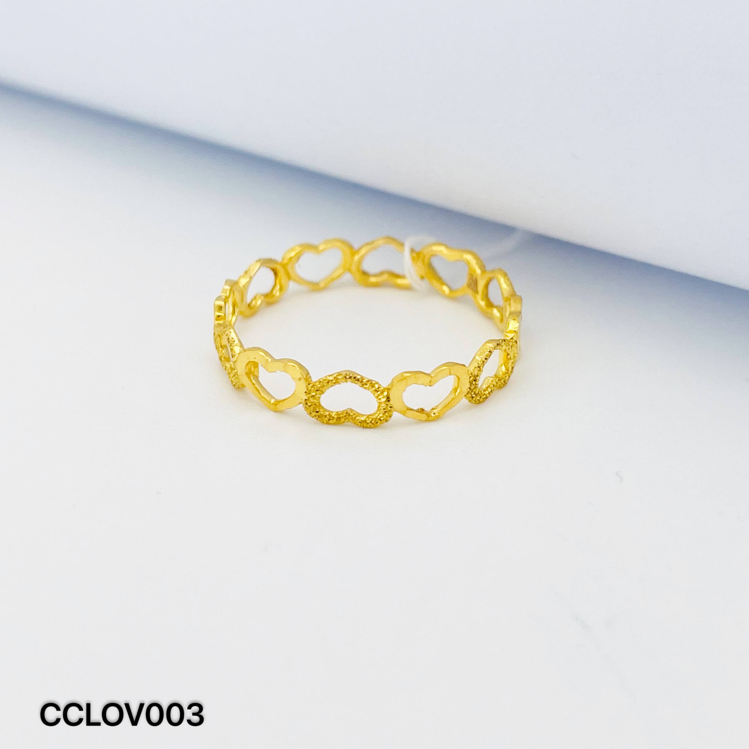 CC LOVE 爱心戒指