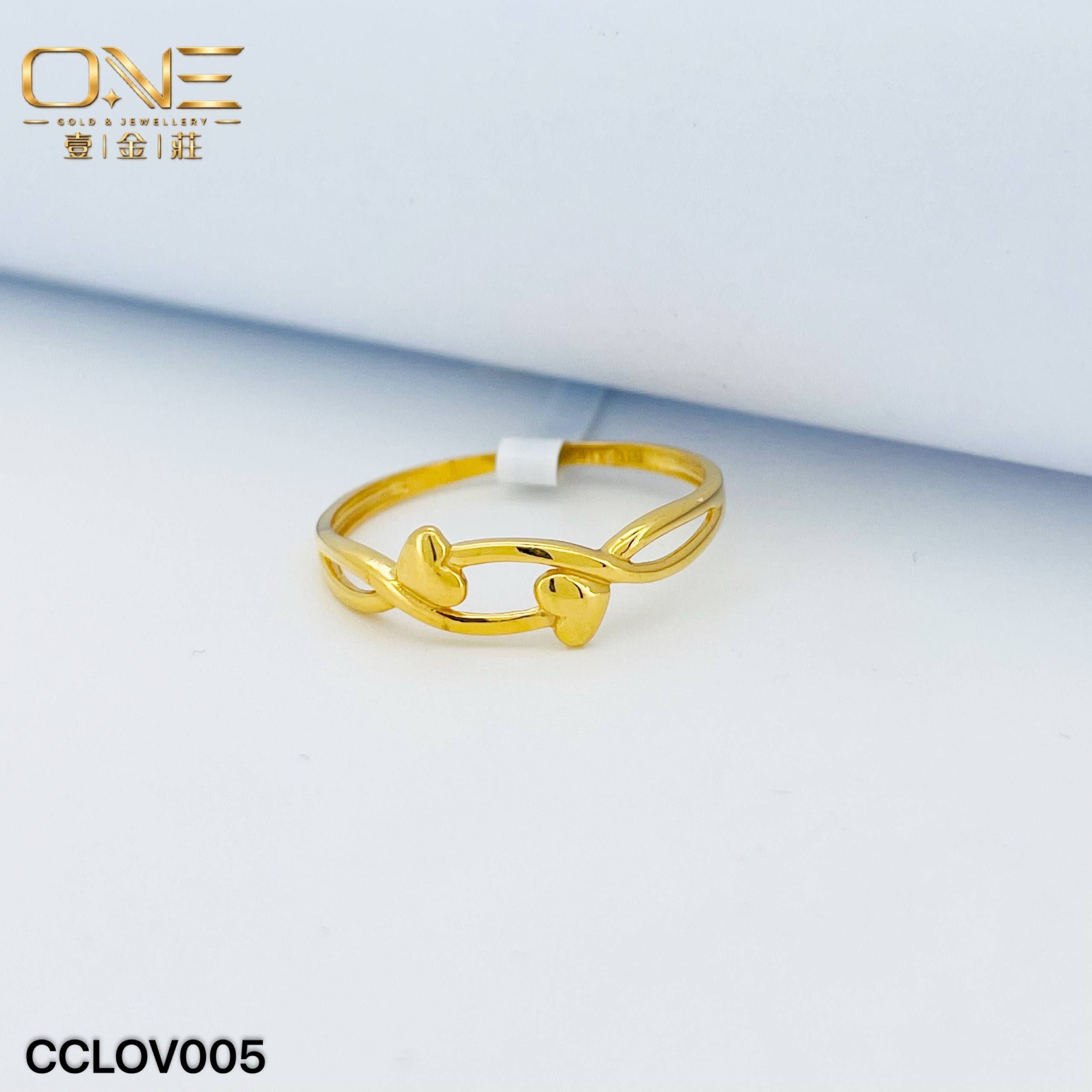 CC LOVE 爱心戒指