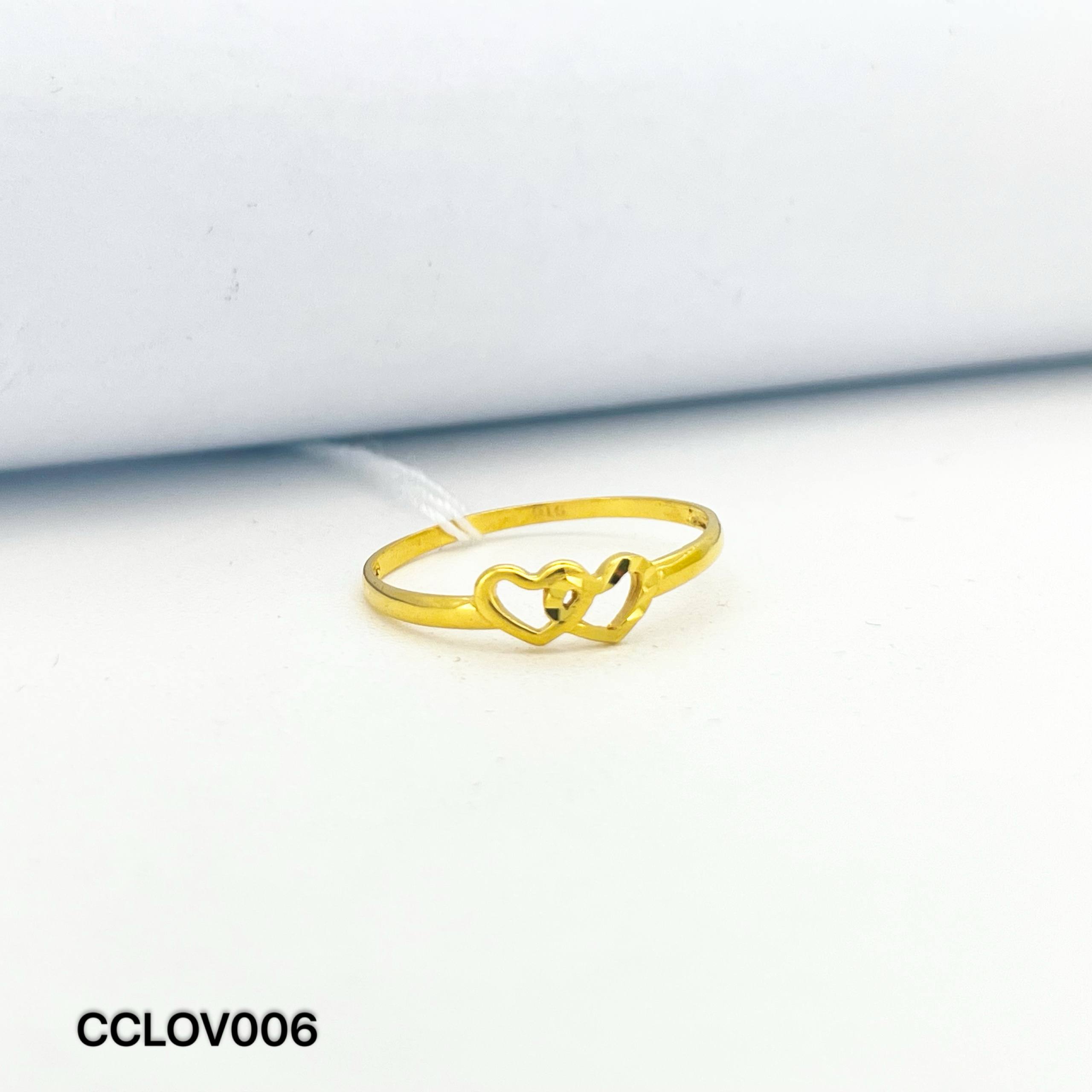 CC LOVE 爱心戒指