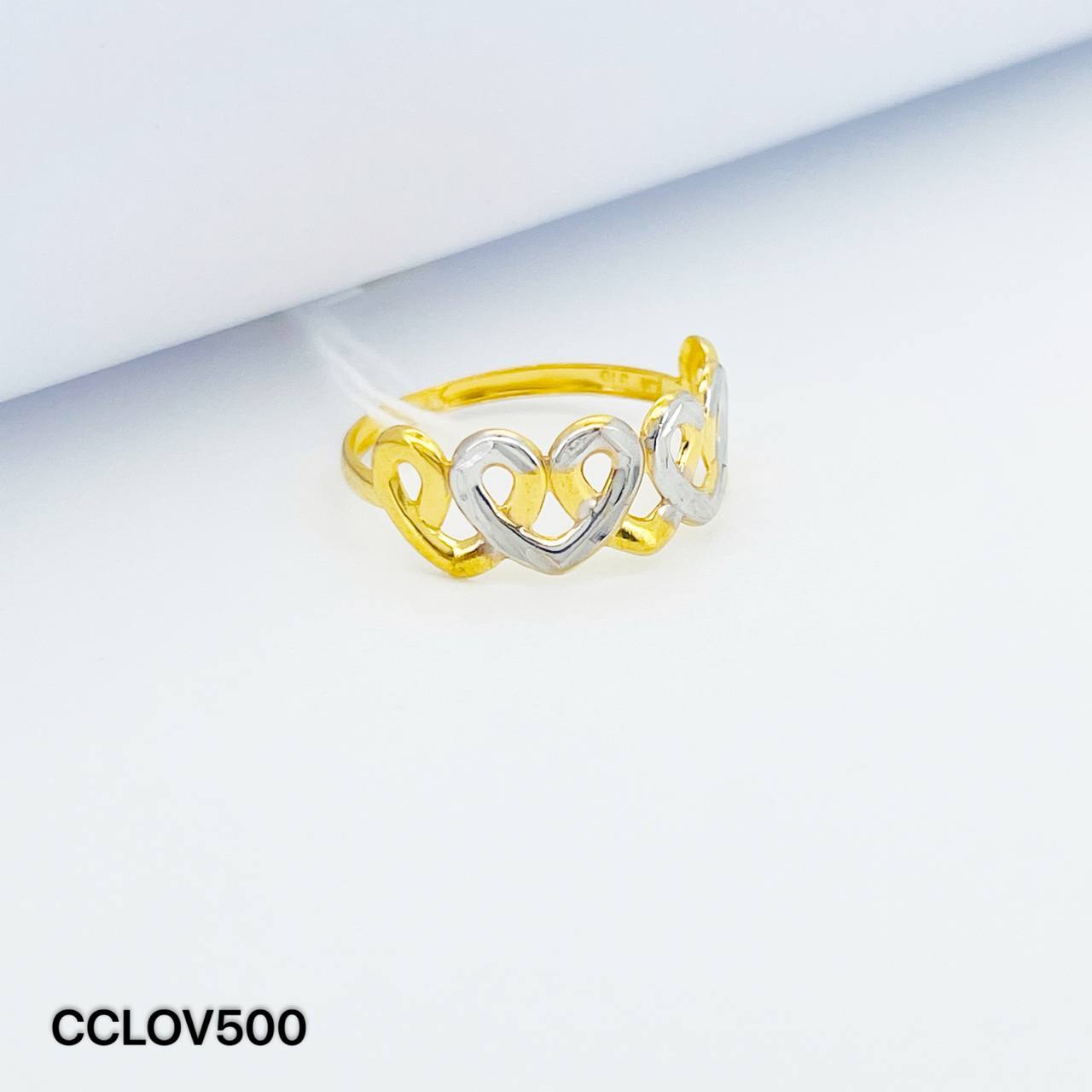 CC LOVE 2C 爱心戒指