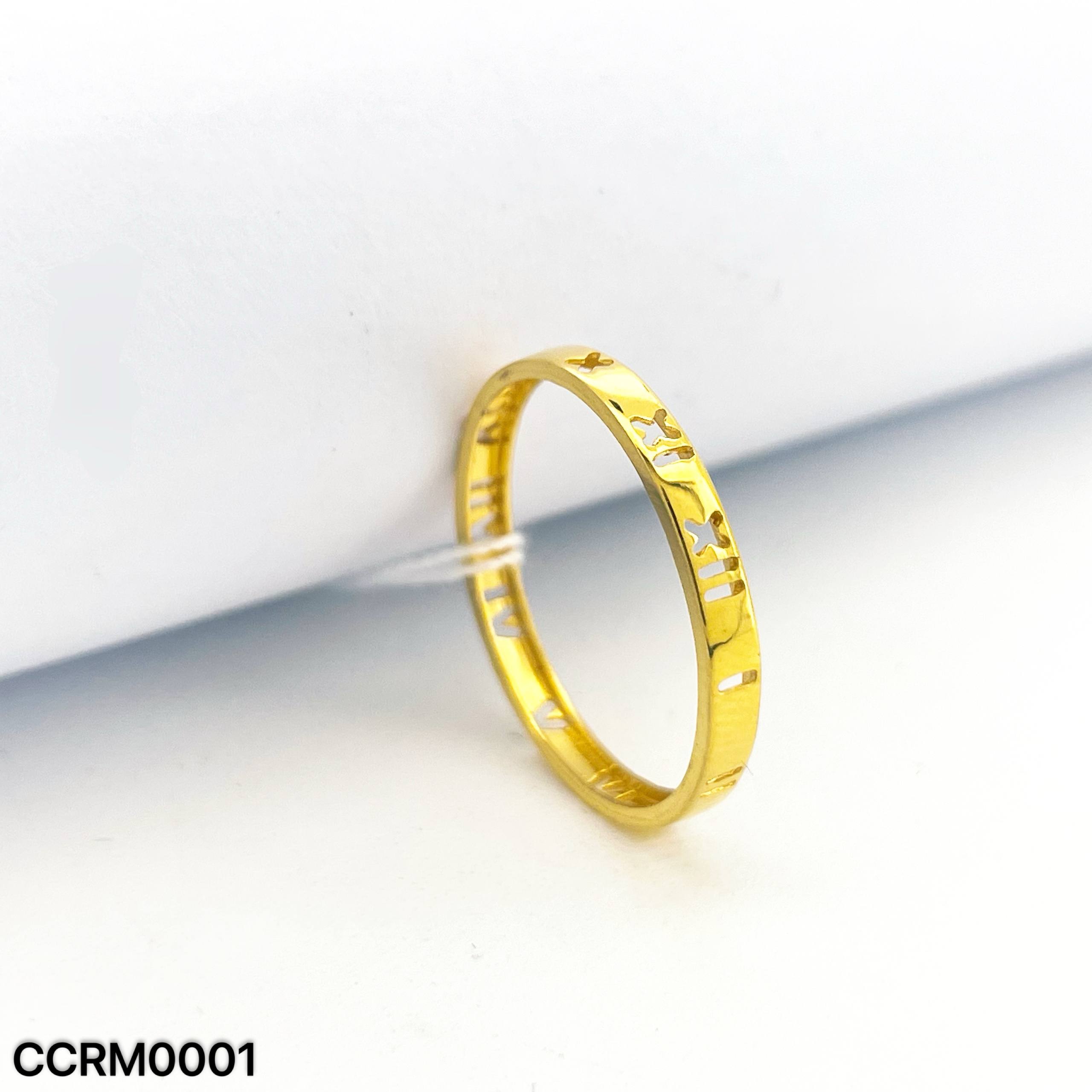 CC ROMAN 罗马数字戒指