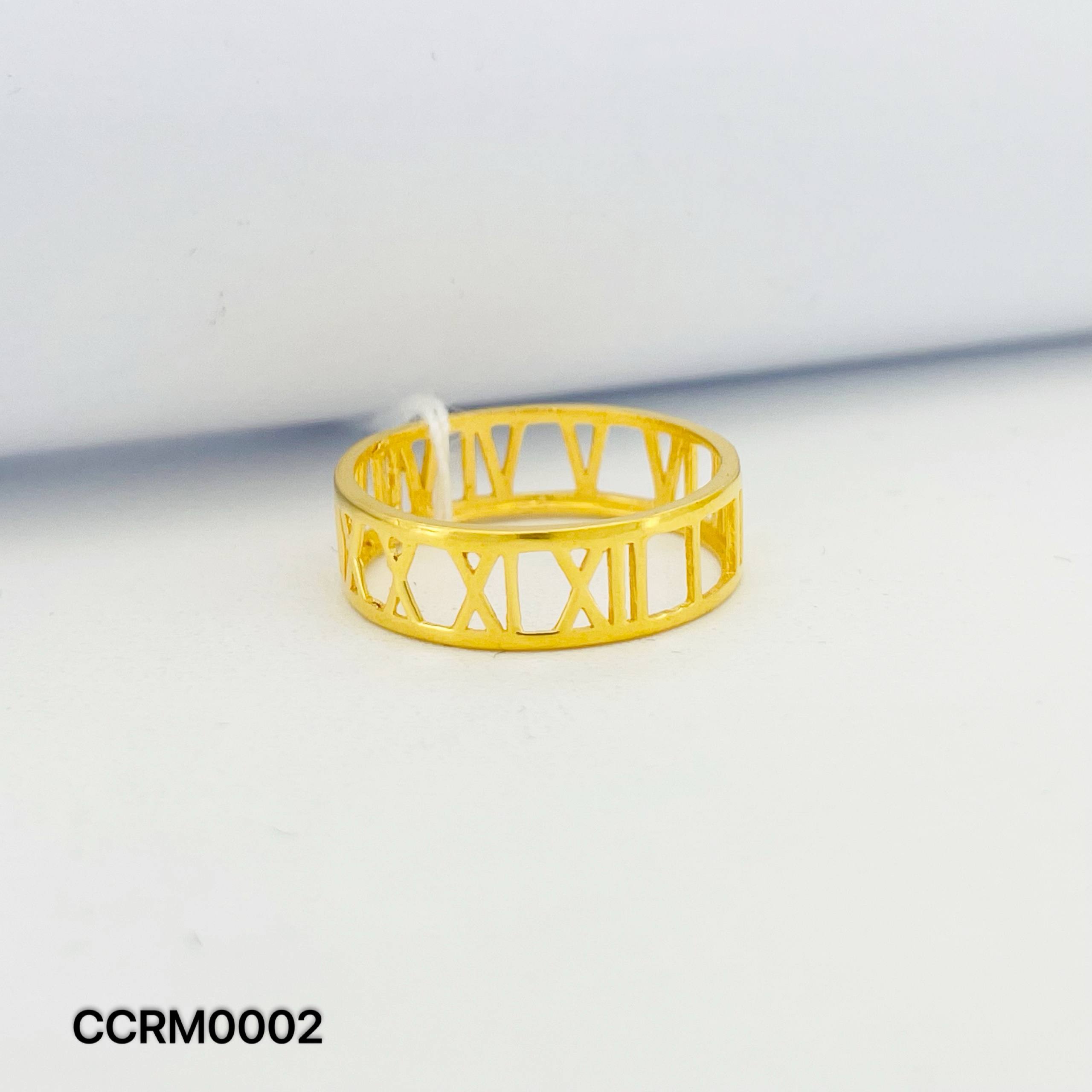 CC ROMAN 罗马数字戒指