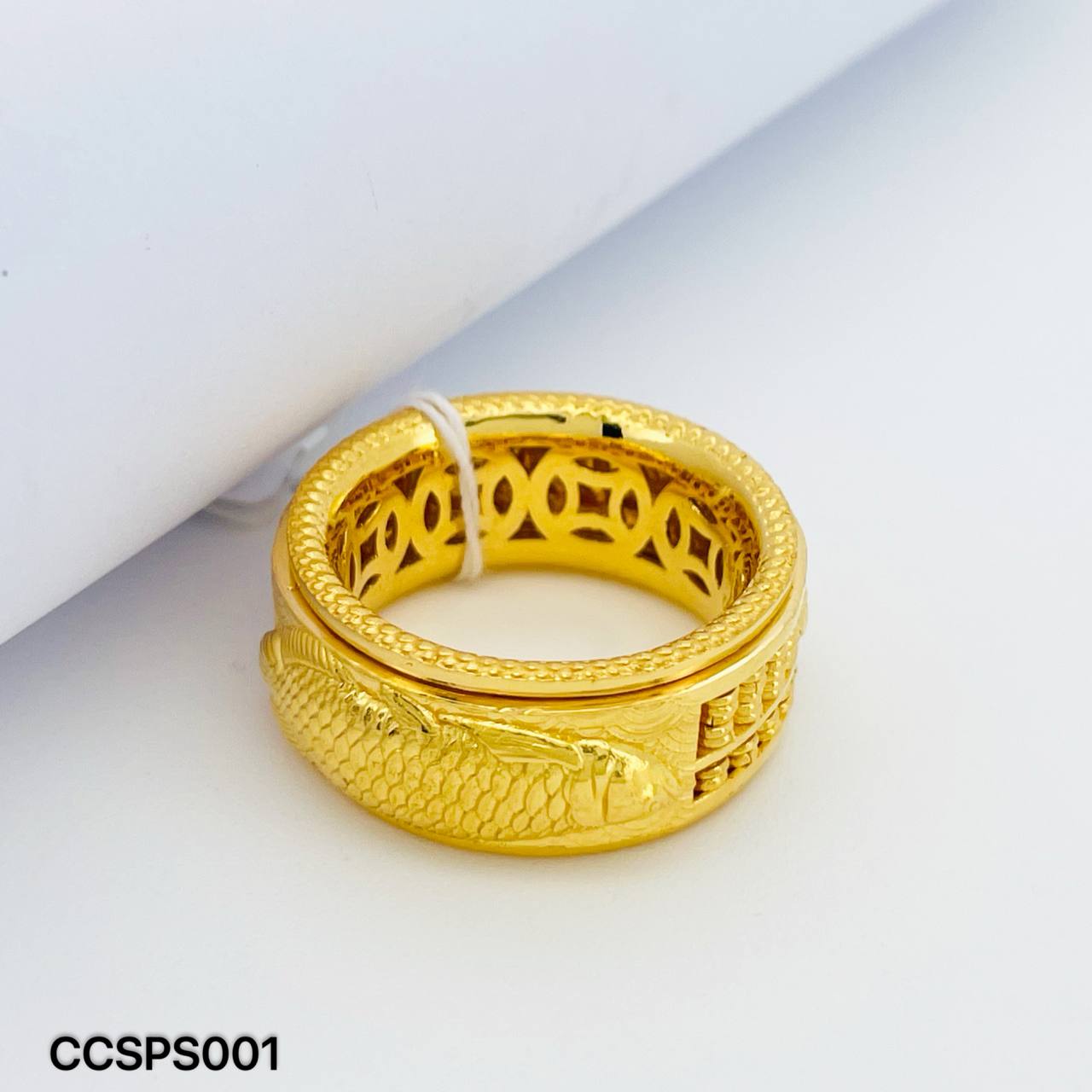 CC SEMPOA SPIN 龙鱼旋转算盘戒指