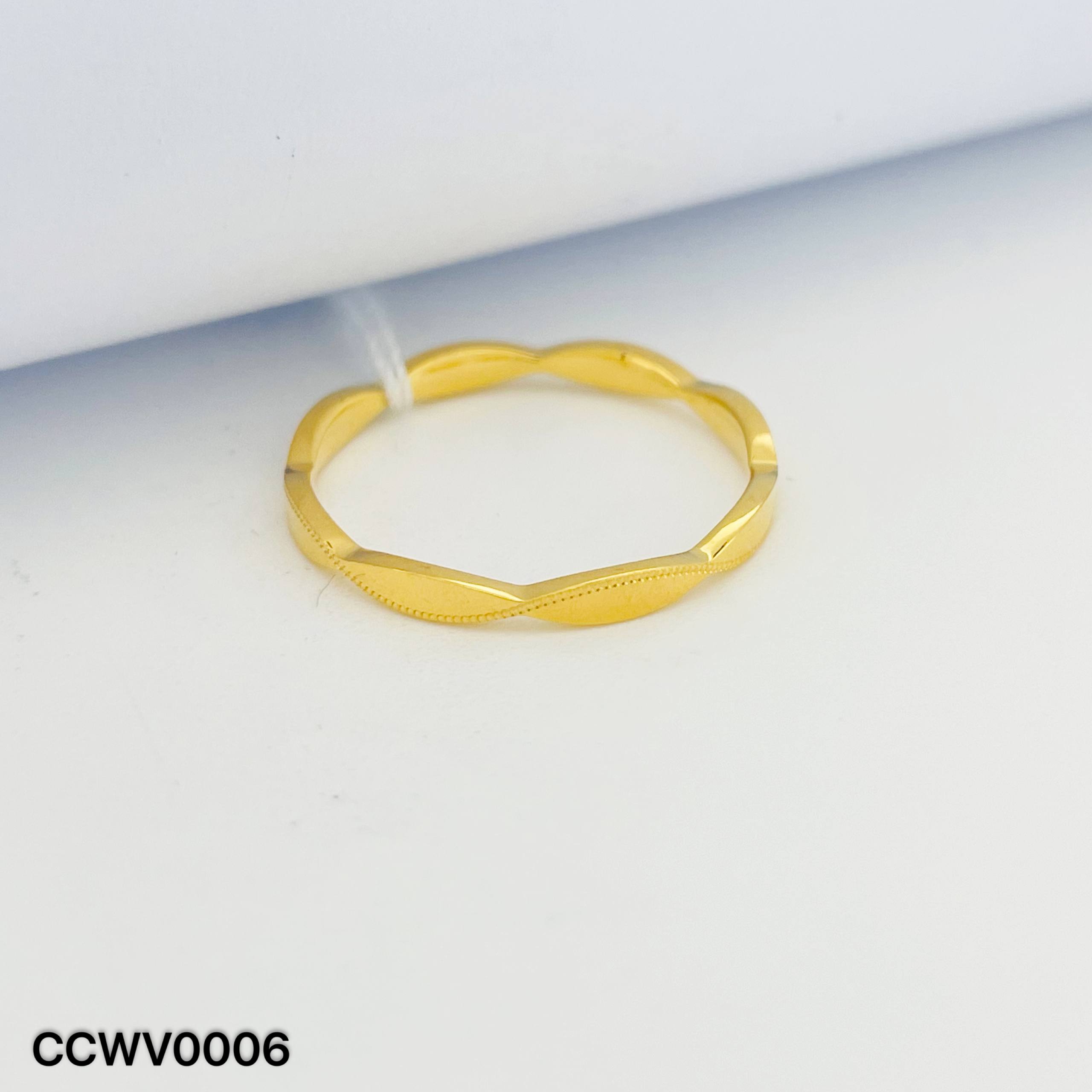 CC FESYEN WAVE 波浪戒指