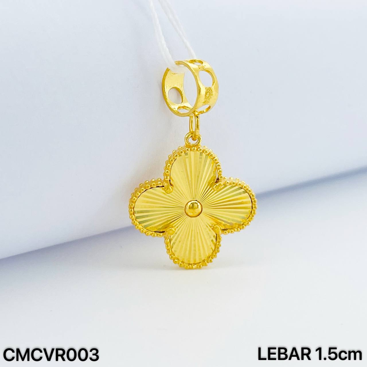 CHARM CLOVER RAINBOW 七彩四叶草吊坠