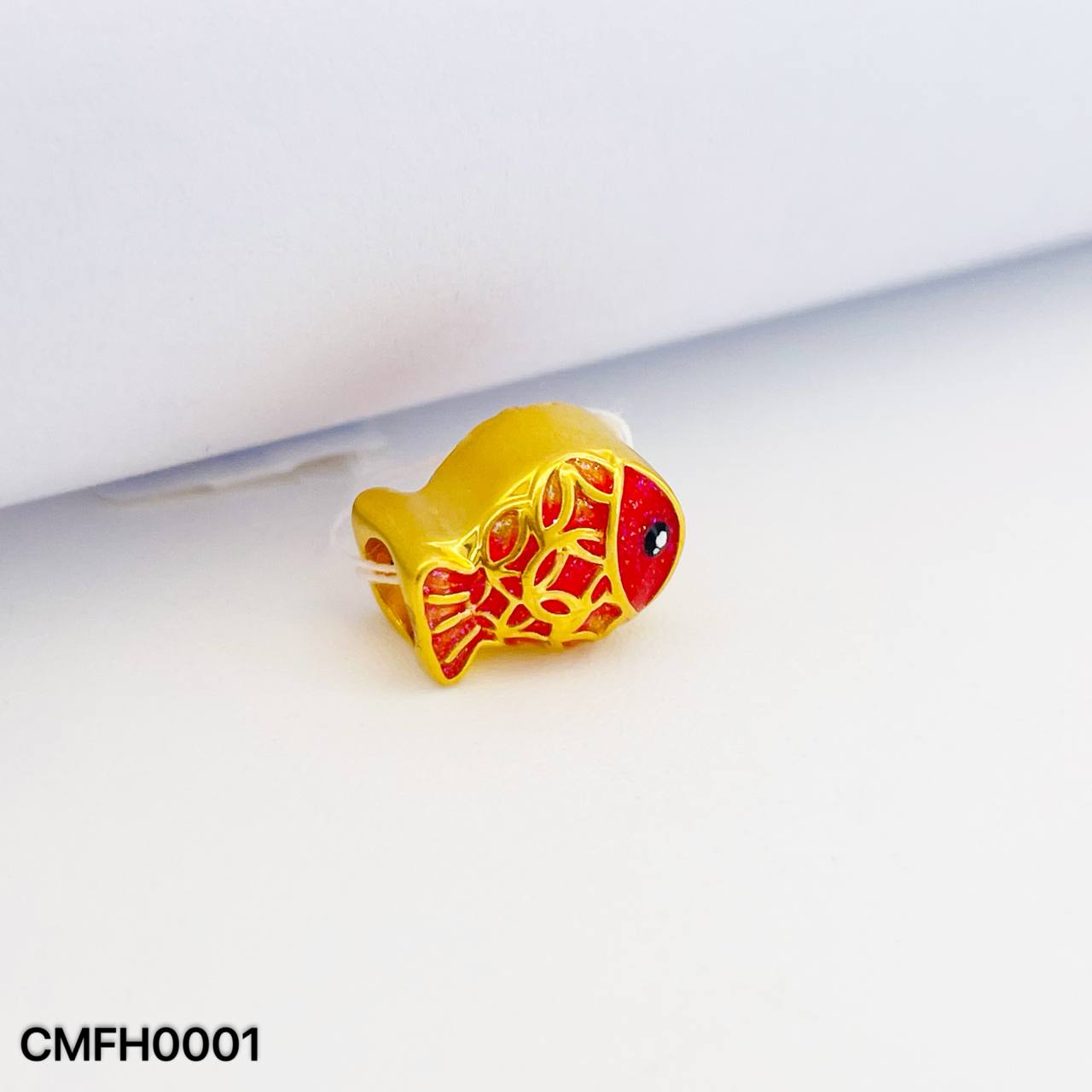 CHARM FISH 硬金鲤鱼吊坠