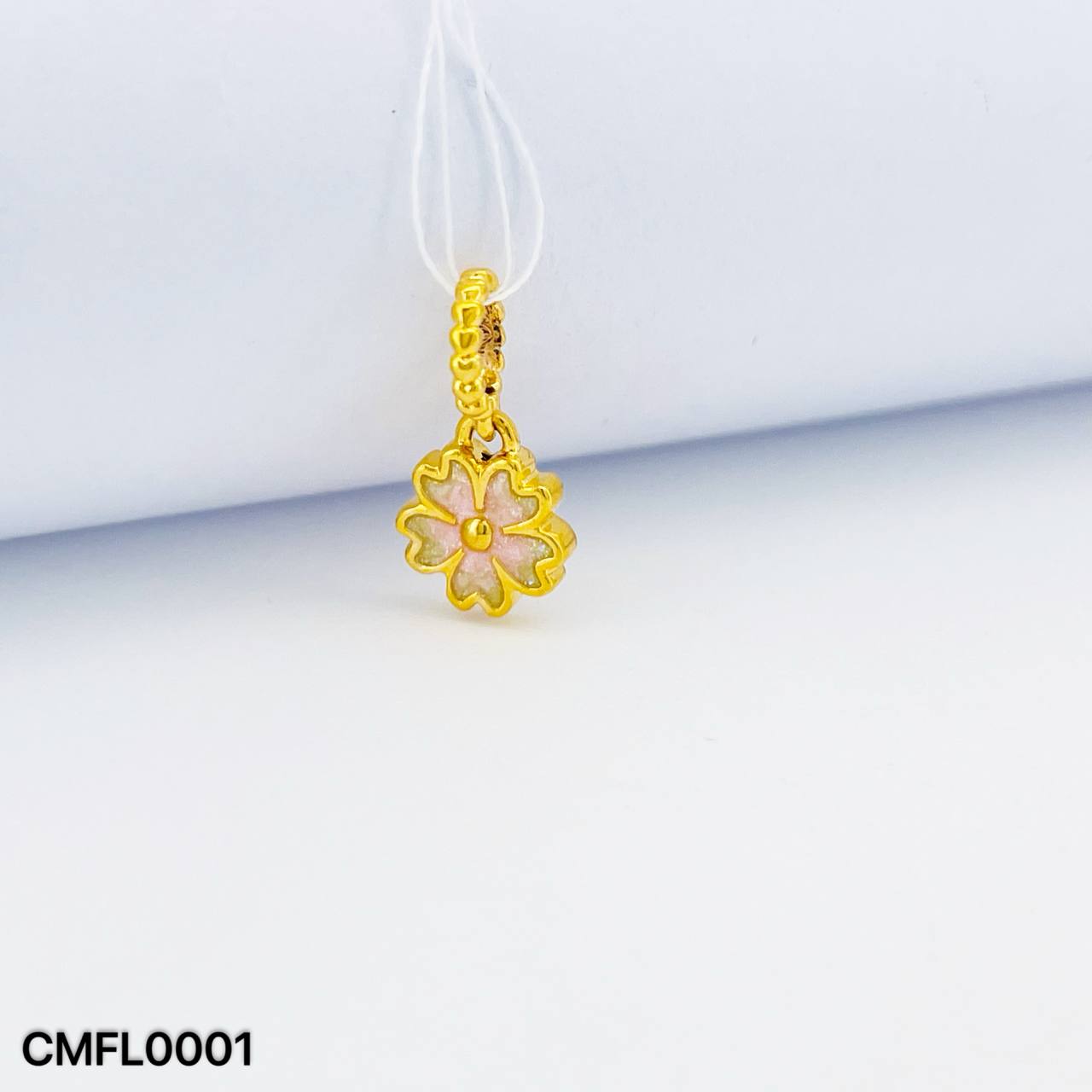 CHARM FLOWER 硬金花朵吊坠