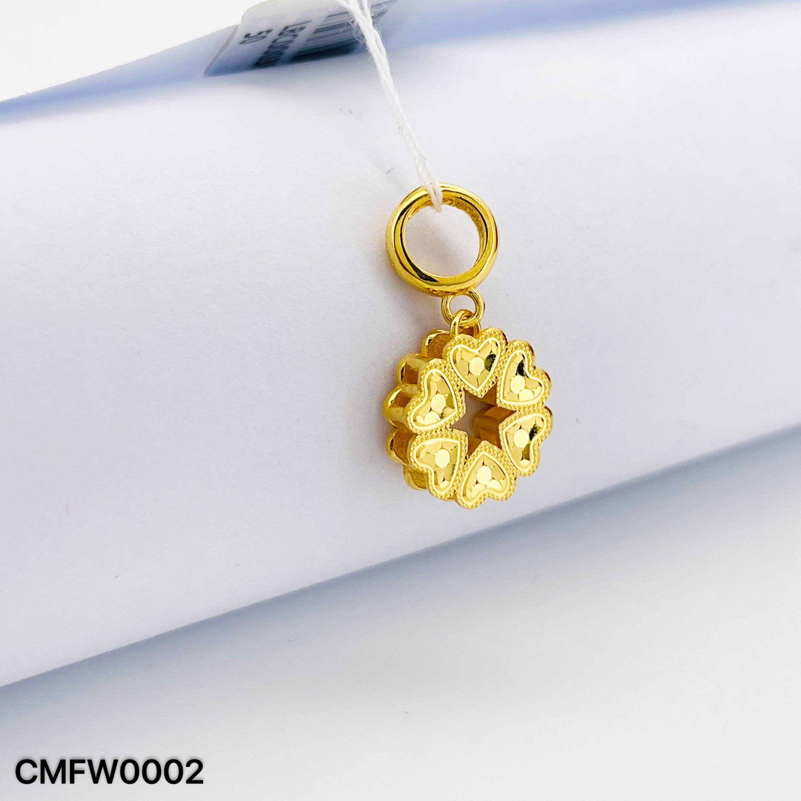 CHARM FLOWER 爱心花朵吊坠
