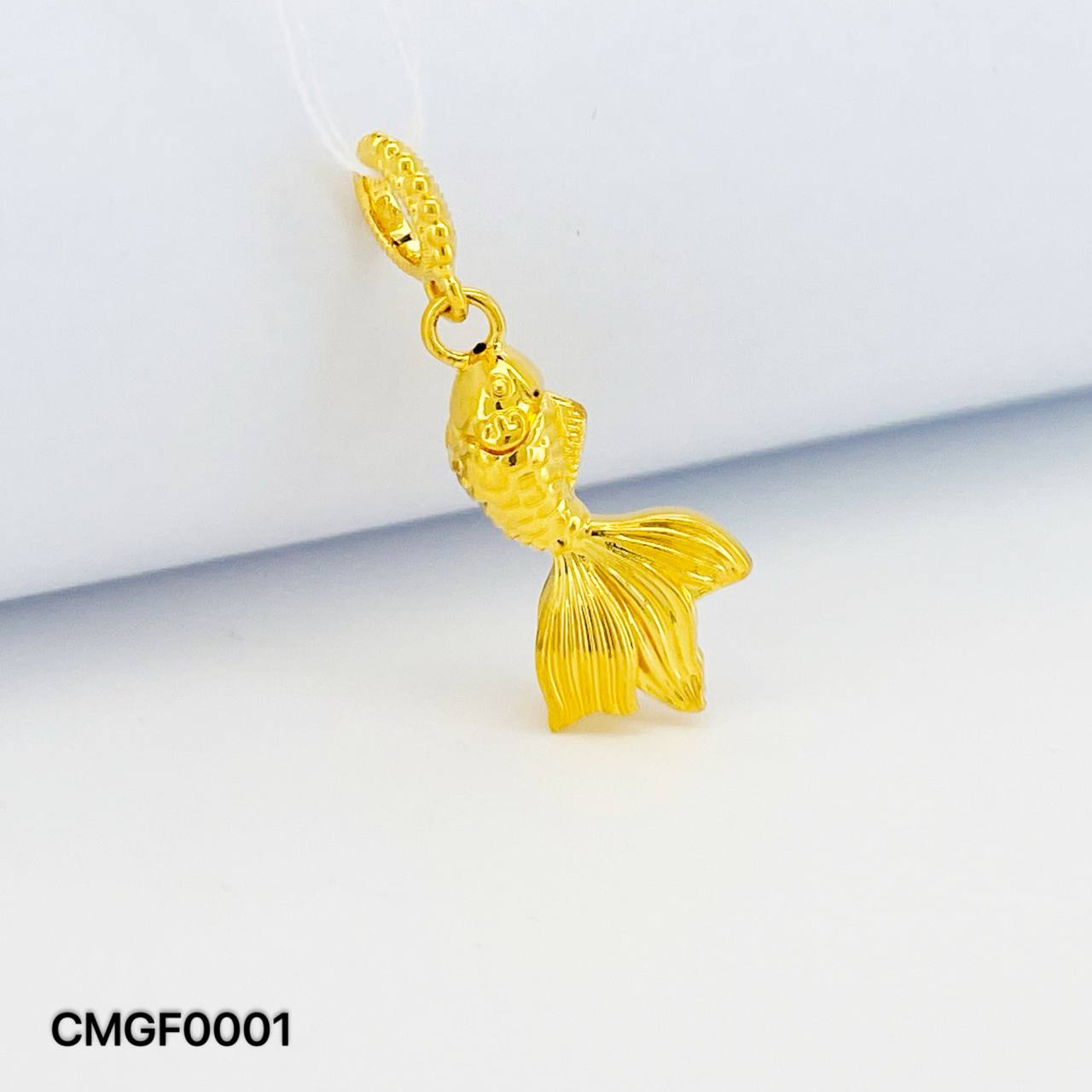 CHARM GOLD FISH硬金金鱼吊坠