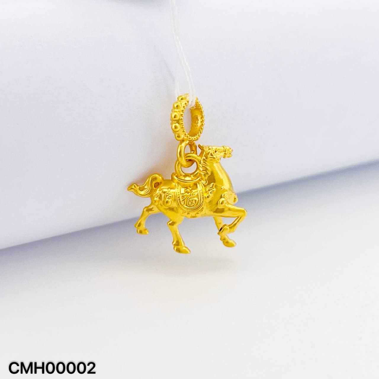 CHARM HORSE 硬金奔马吊坠