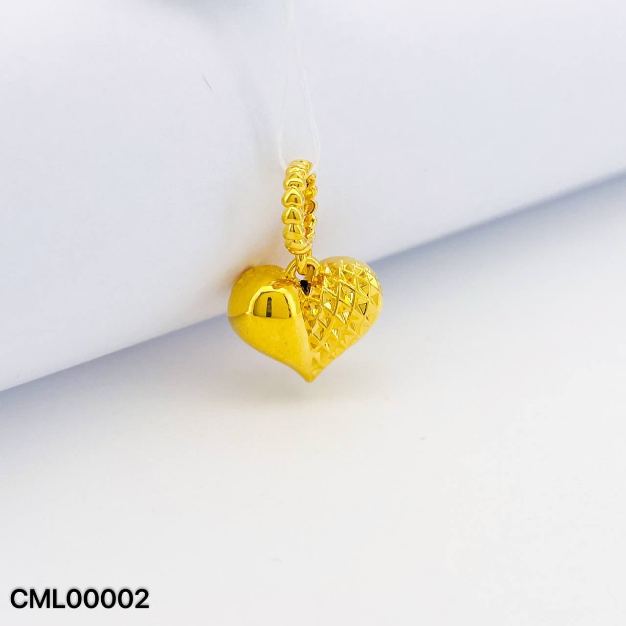 CHARM LOVE 硬金爱心吊坠