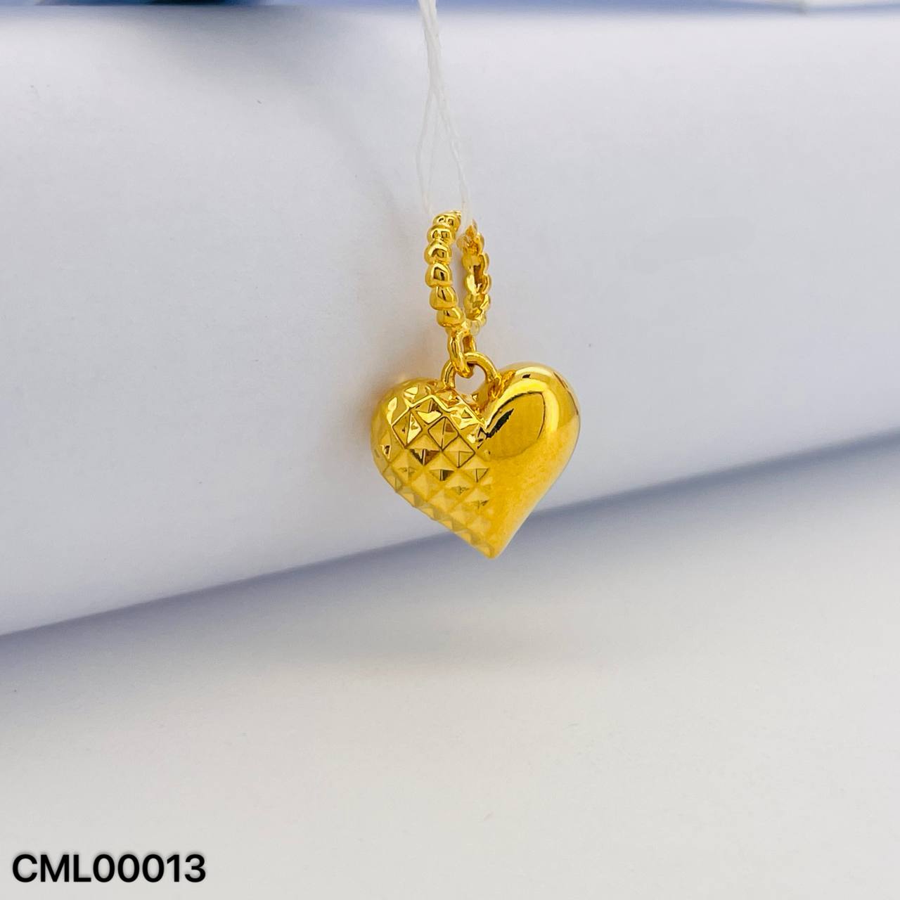 CHARM LOVE 硬金爱心吊坠